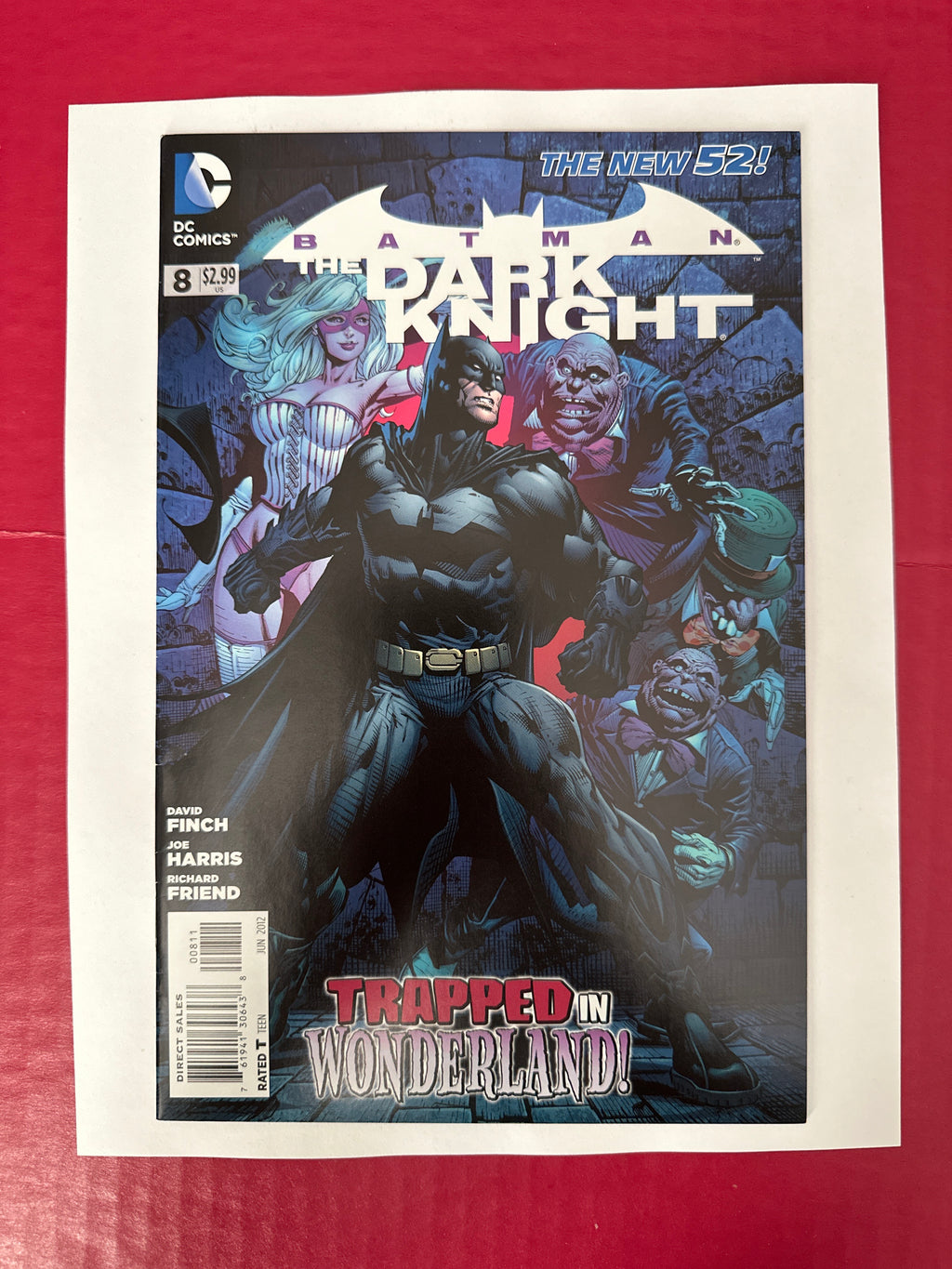 Batman: The Dark Knight, Vol. 2 #8A (DC Comics 2012) David Finch by Ugly Monkey Comics