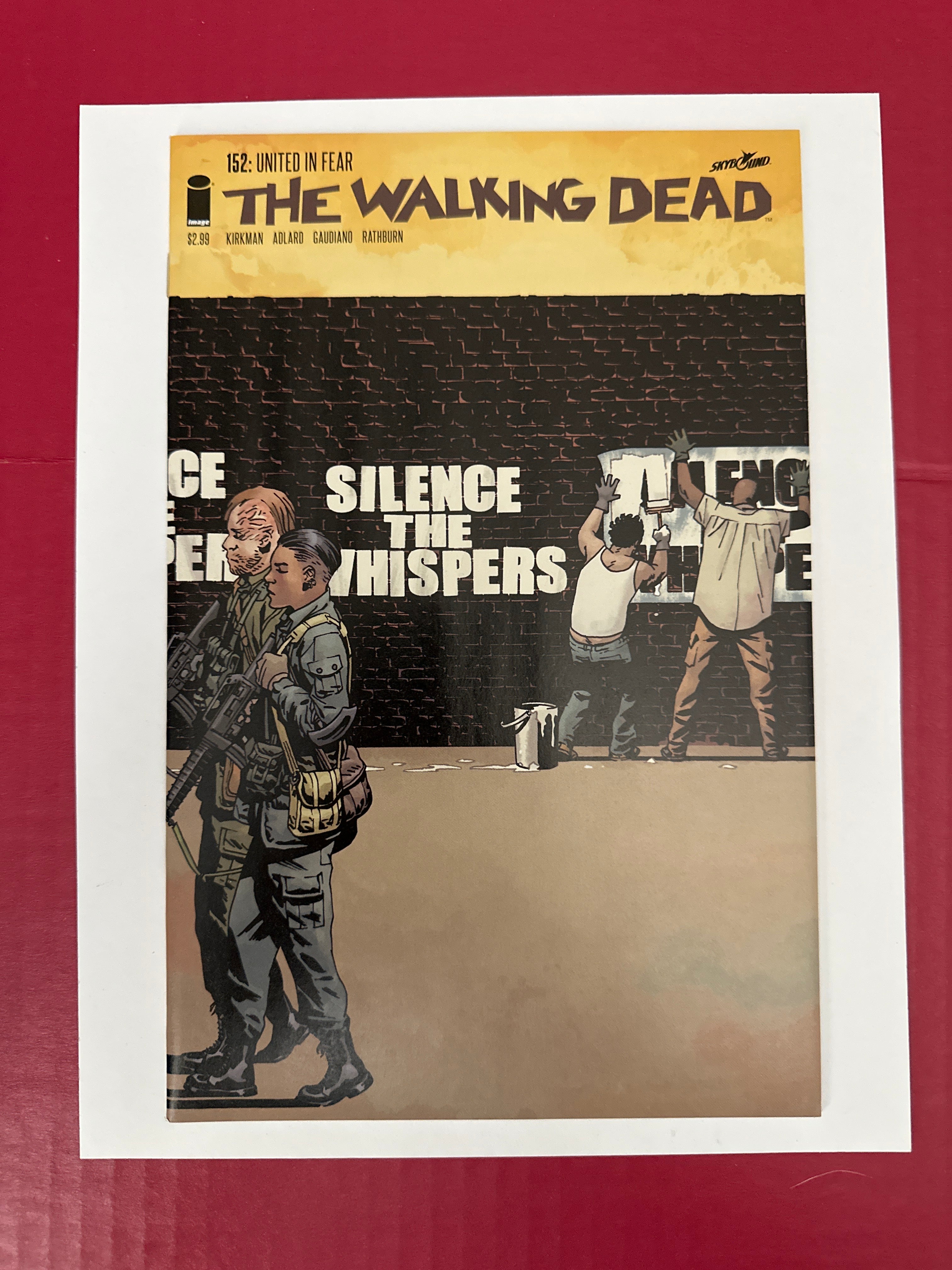 The Walking Dead #152 (Image Comics 2016) Charlie Adlard & Dave Stewart Cover by Ugly Monkey Comics