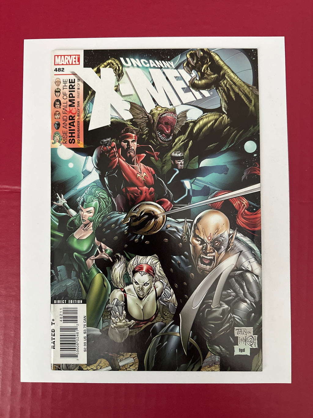 The Uncanny X-Men, Vol. 1 #482 (Marvel Comics 2007) Billy Tan Regular by Ugly Monkey Comics