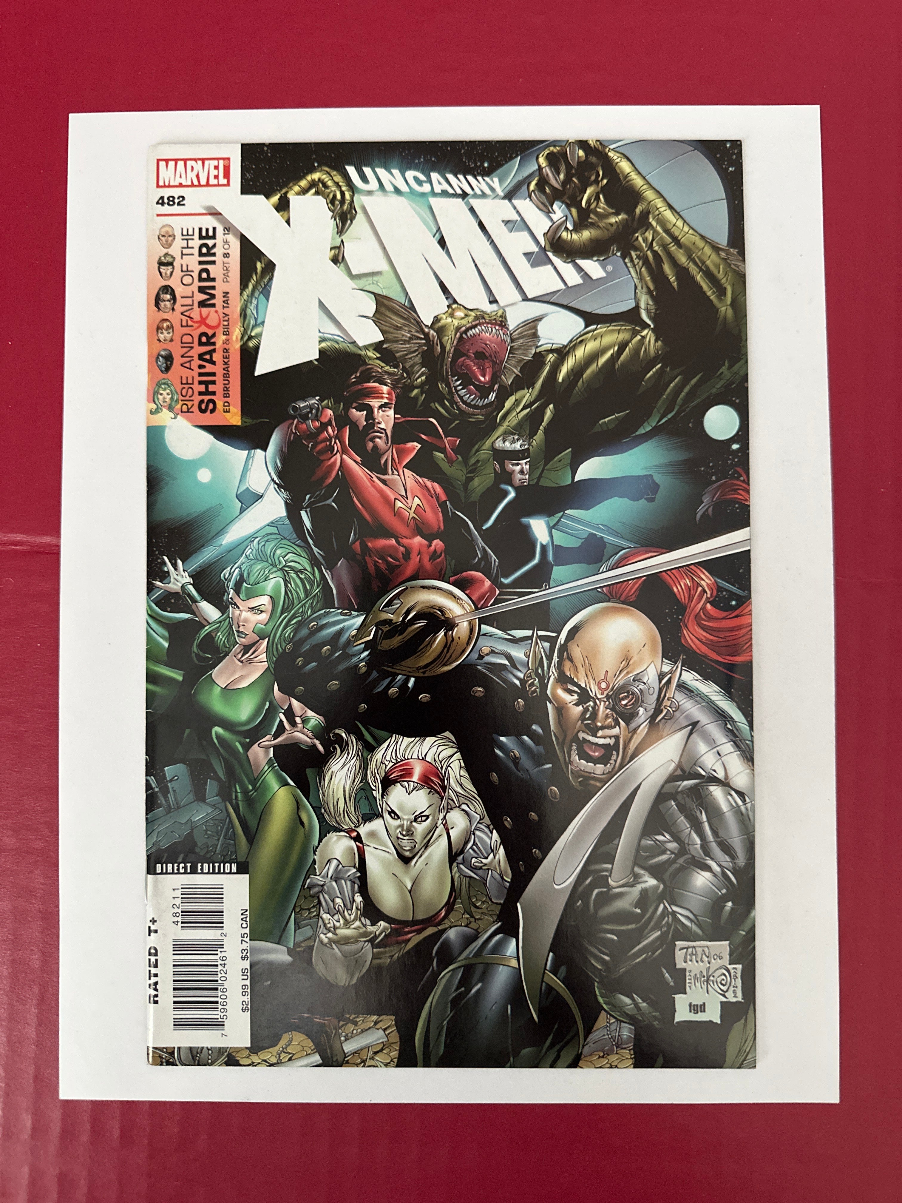 The Uncanny X-Men, Vol. 1 #482 (Marvel Comics 2007) Billy Tan Regular by Ugly Monkey Comics