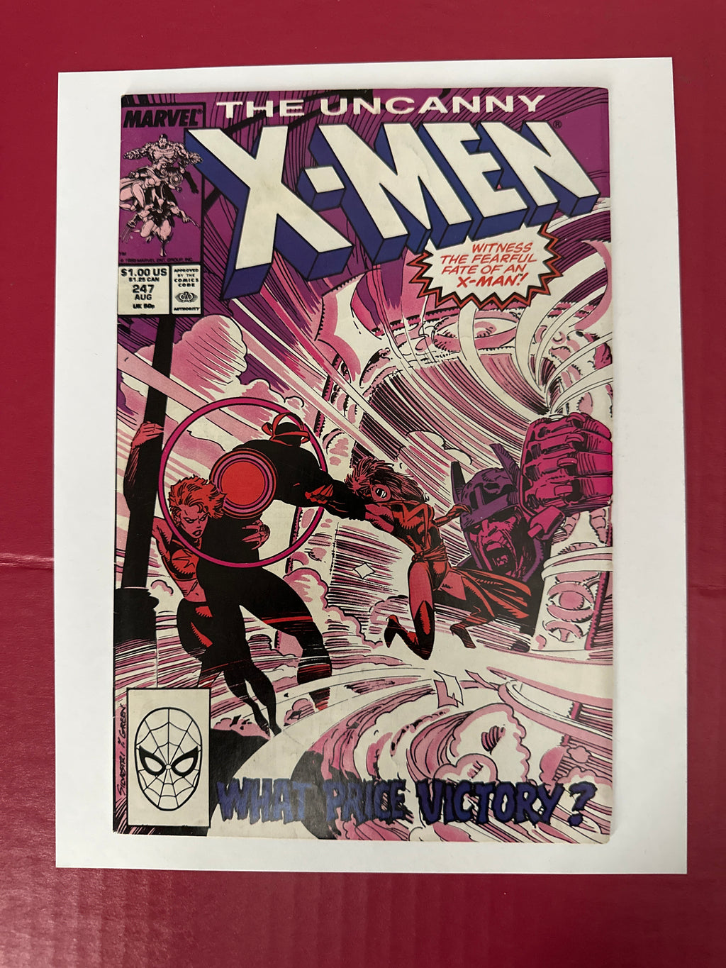 The Uncanny X-Men, Vol. 1 #247 (Marvel Comics 1989) Direct Edition by Ugly Monkey Comics
