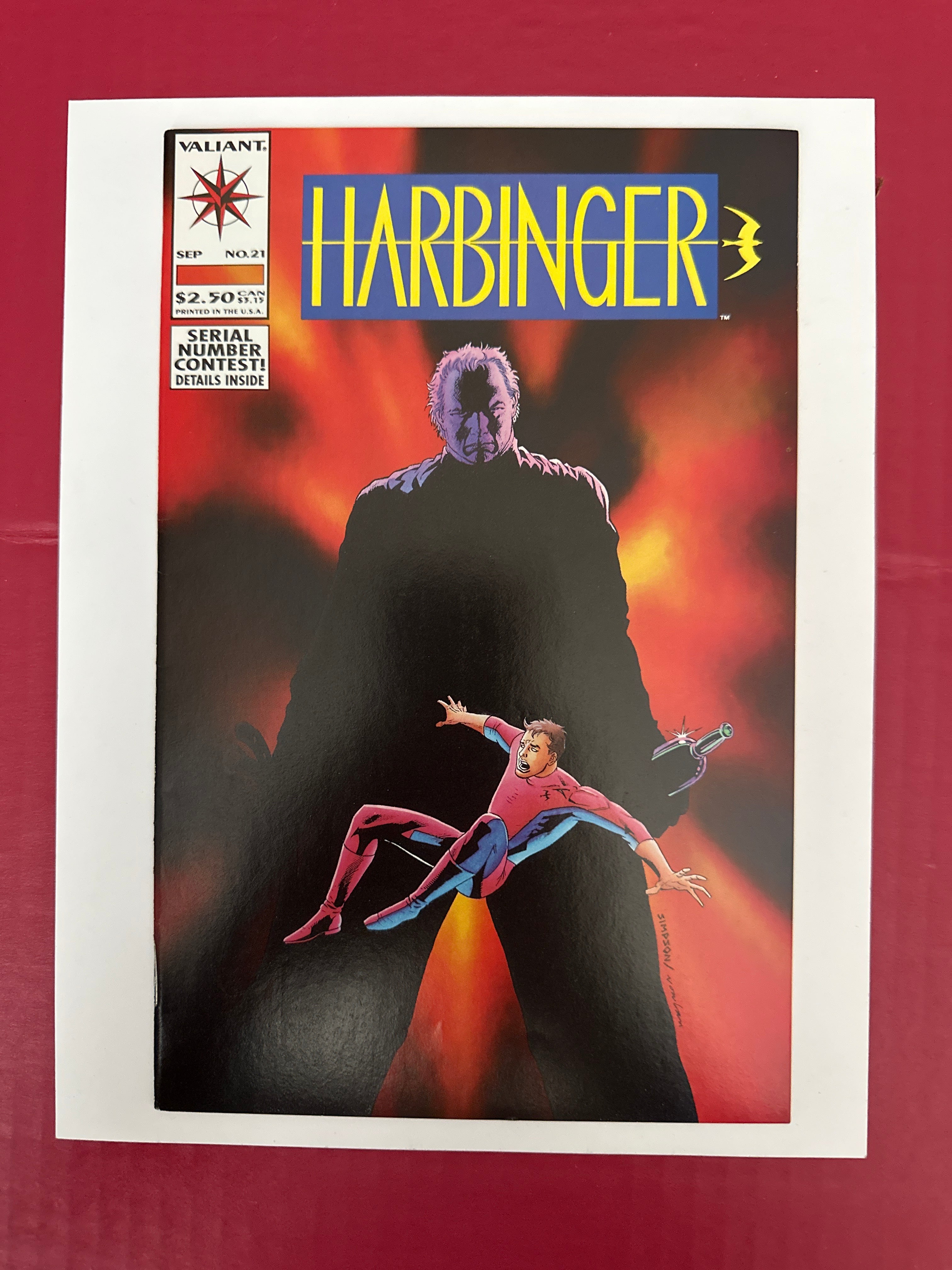 The Harbinger, Vol. 1 #21 (Valiant Entertainment 1993) by Ugly Monkey Comics