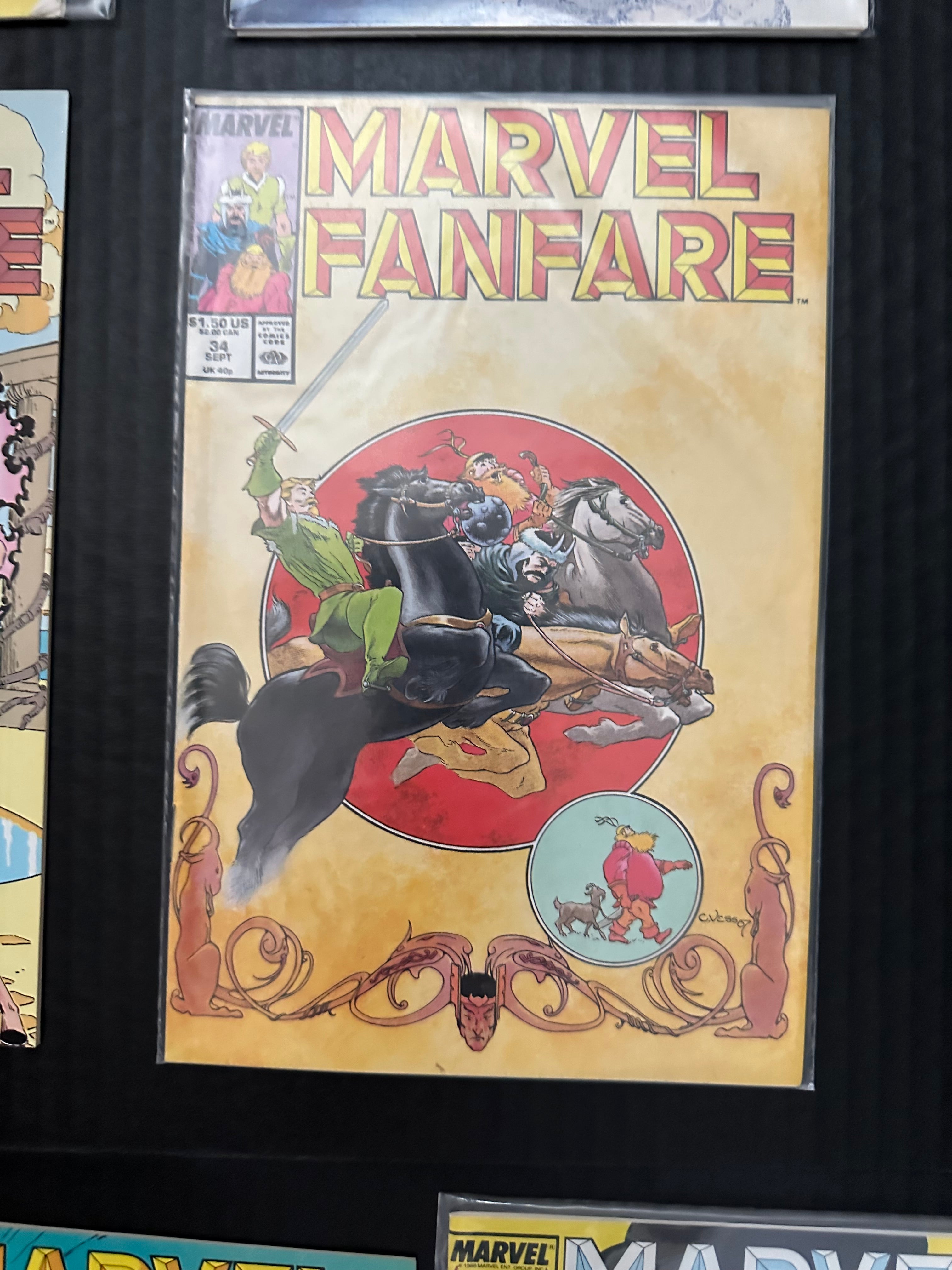 Lot of 33 Marvel Fanfare comics (1982 - 1988) 3 Key Issues by Ugly Monkey Comics