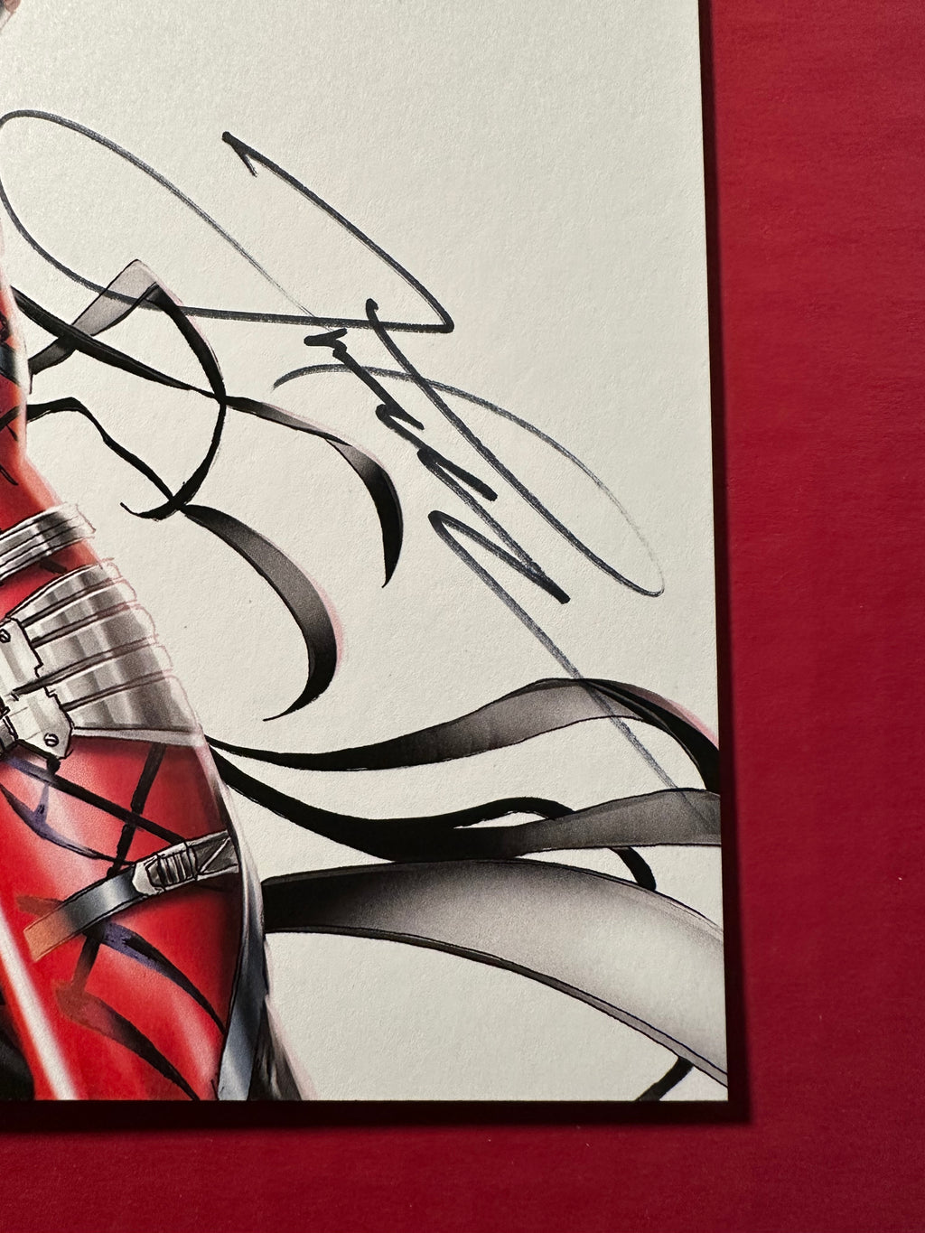 2023 Darth Talin Cosplay Sketch-Up Comic Exclusive Limited to 100 Signed by Jaime Tyndall