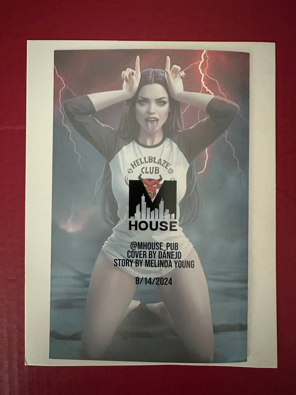 Peyton Blue #1 (2024) Hellblaze Virgin Variant