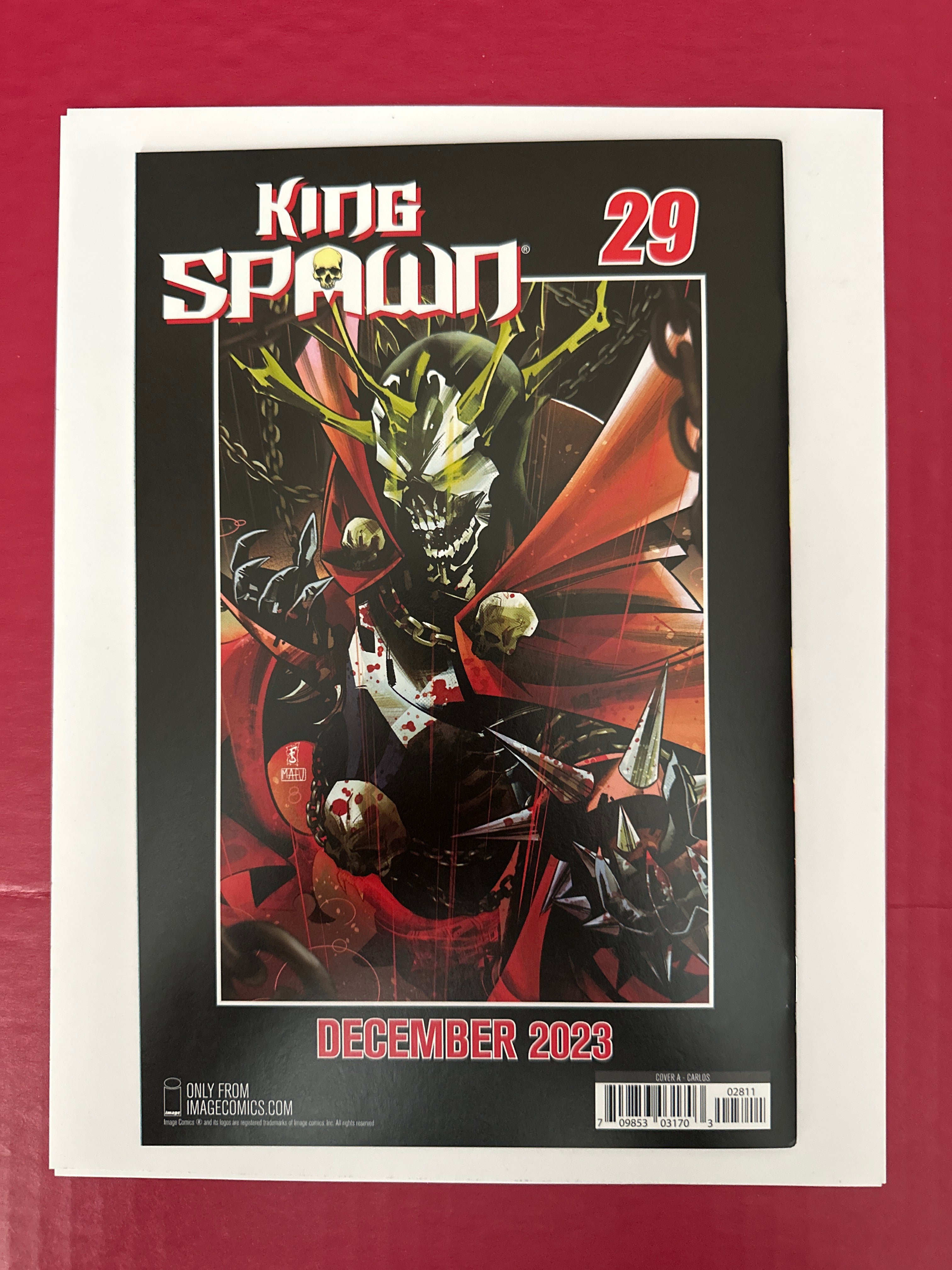 King Spawn #28A (2023) by Ugly Monkey Comics