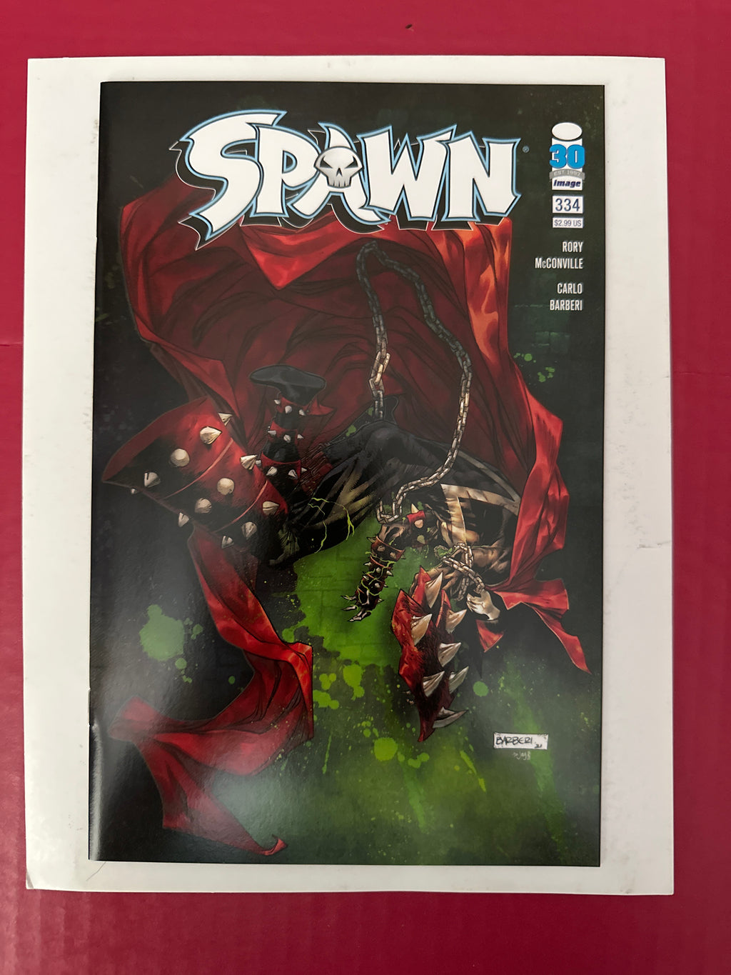 Spawn #334B (2022) by Ugly Monkey Comics