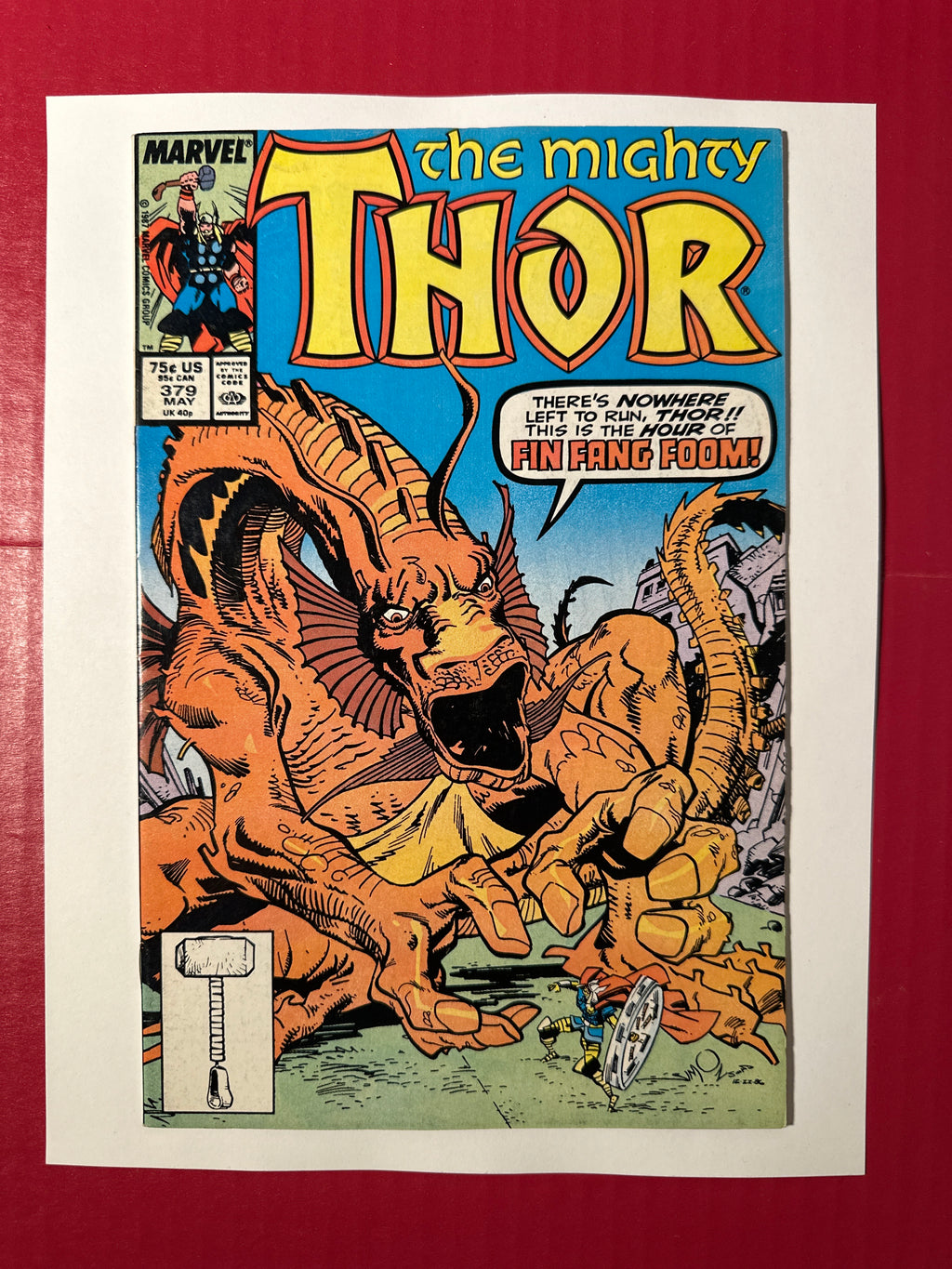 Thor, Vol. 1 #379 (Marvel Comics 1987) Direct Edition by Ugly Monkey Comics