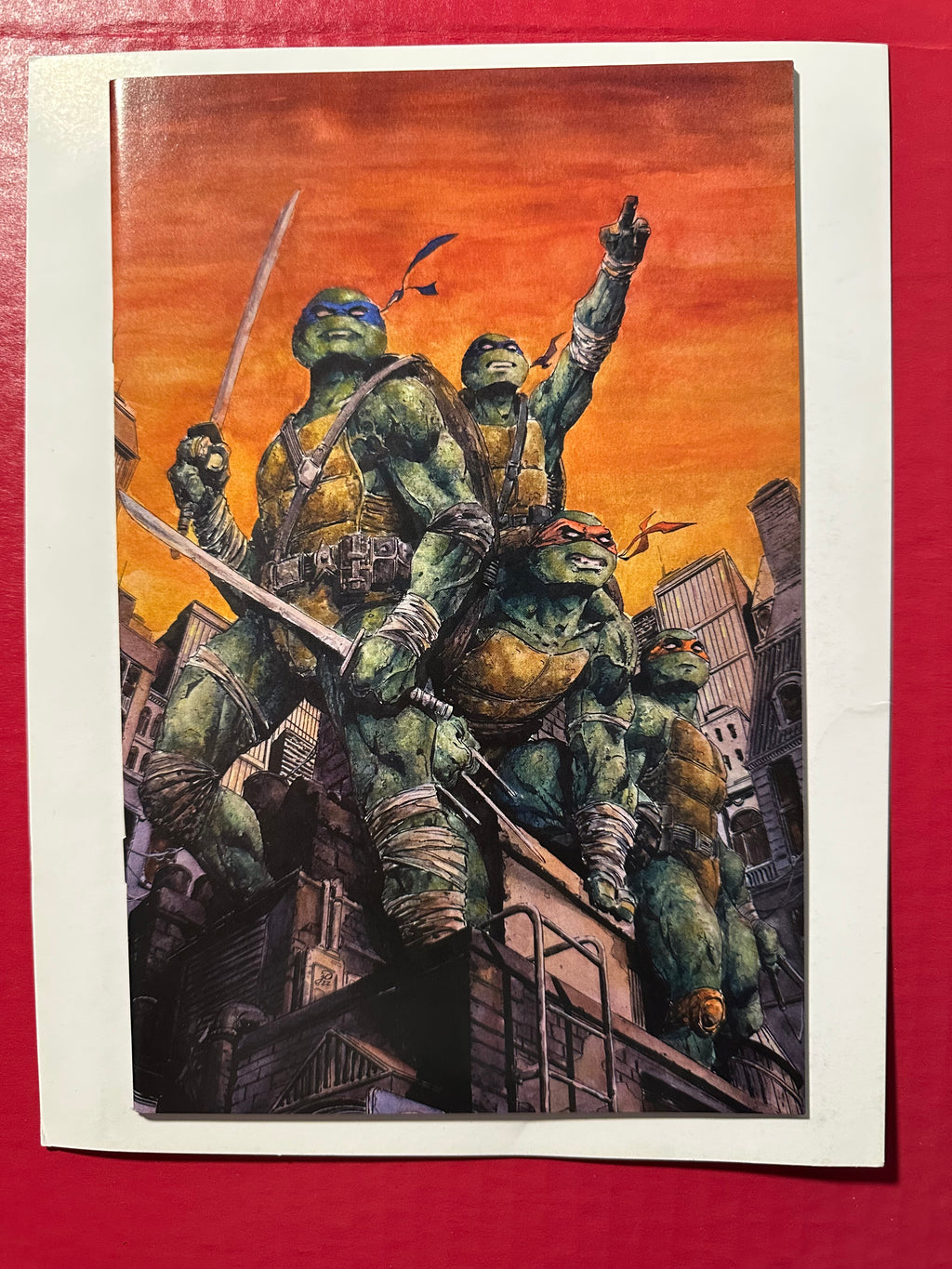 Teenage Mutant Ninja Turtles: The Armageddon Game #1 Johnny Desjardins Exclusive Variant by Ugly Monkey Comics