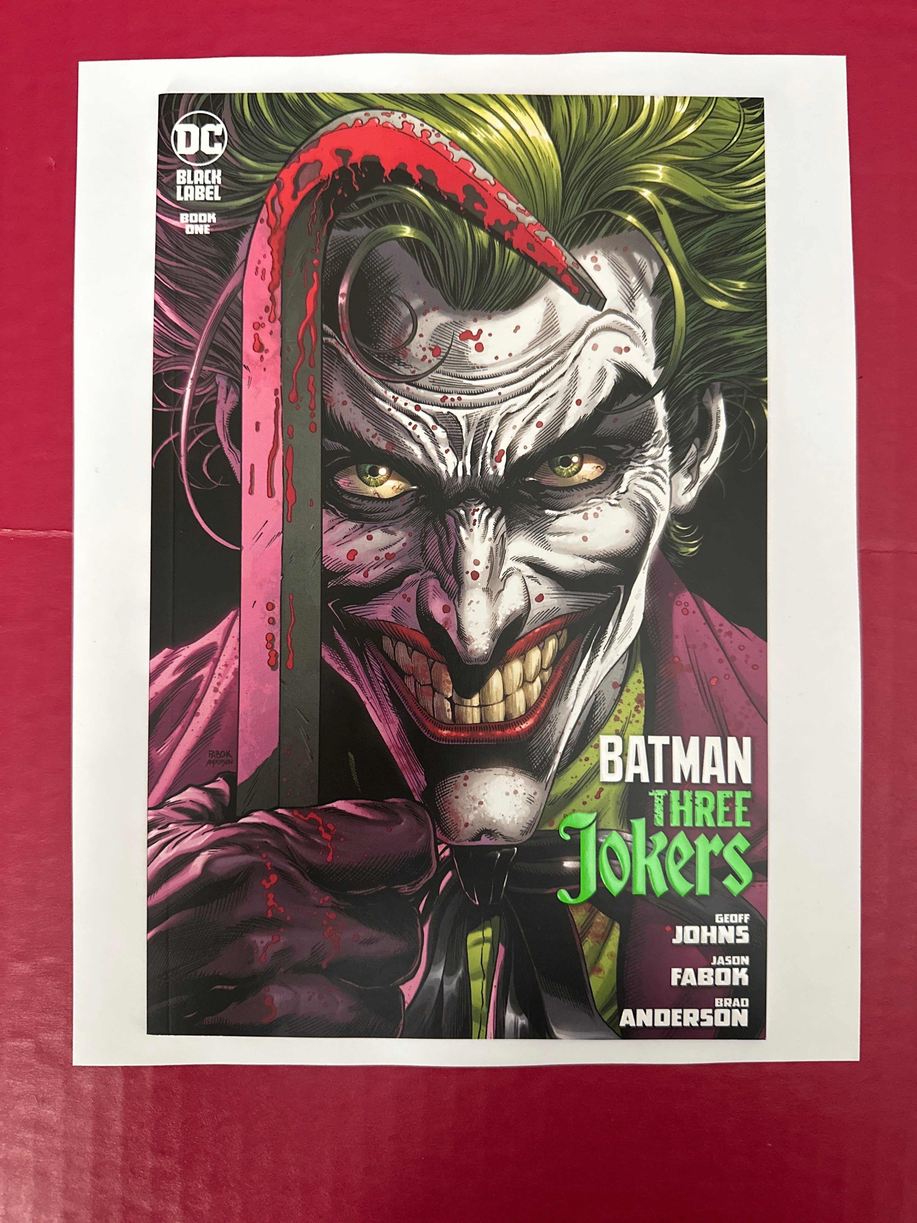Batman: Three Jokers #1A (DC Comics 2020) by Ugly Monkey Comics