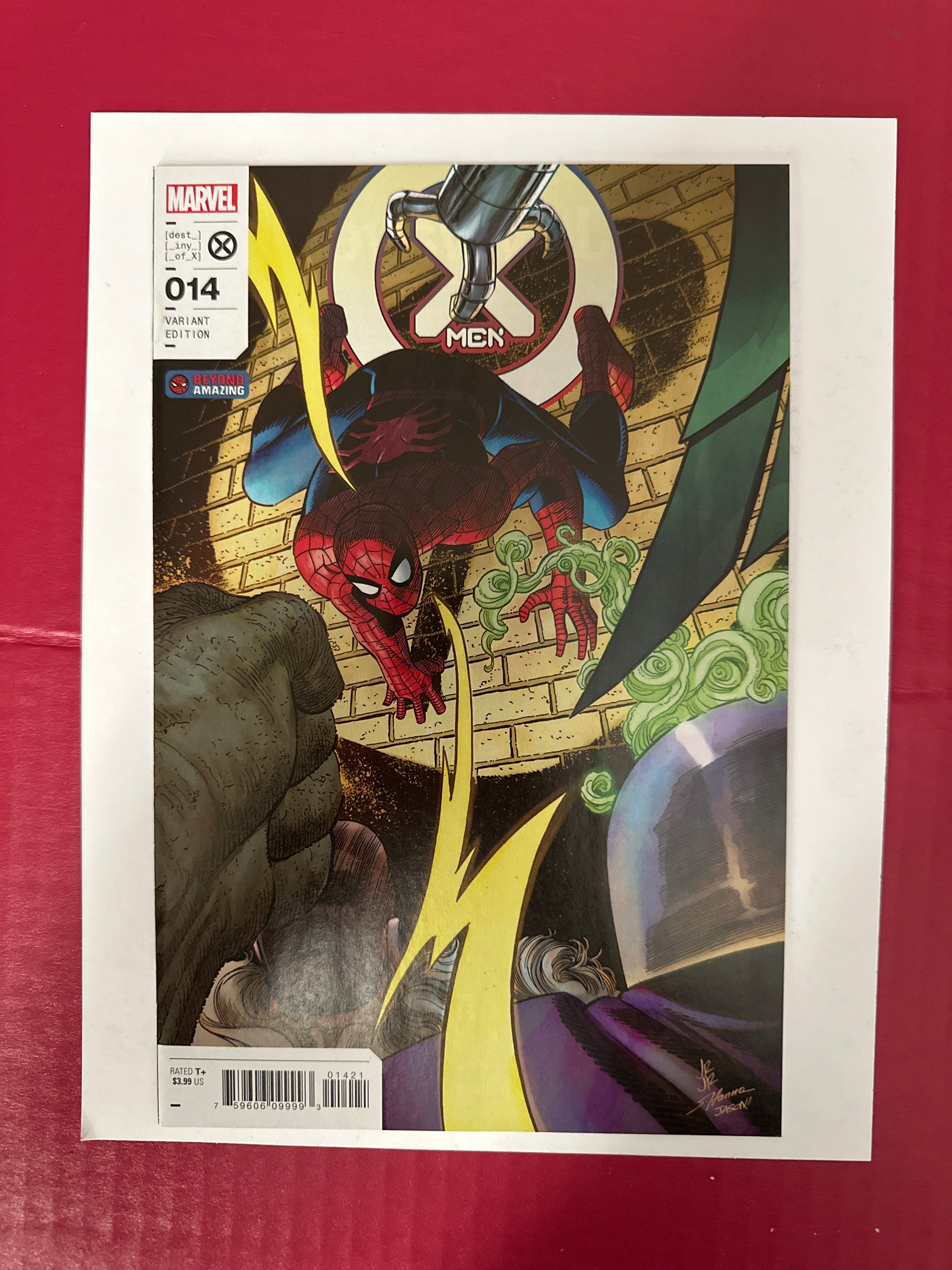 X-Men, Vol. 5 #14B (Marvel Comics 2022) John Romita Jr. Beyond Amazing Variant by Ugly Monkey Comics