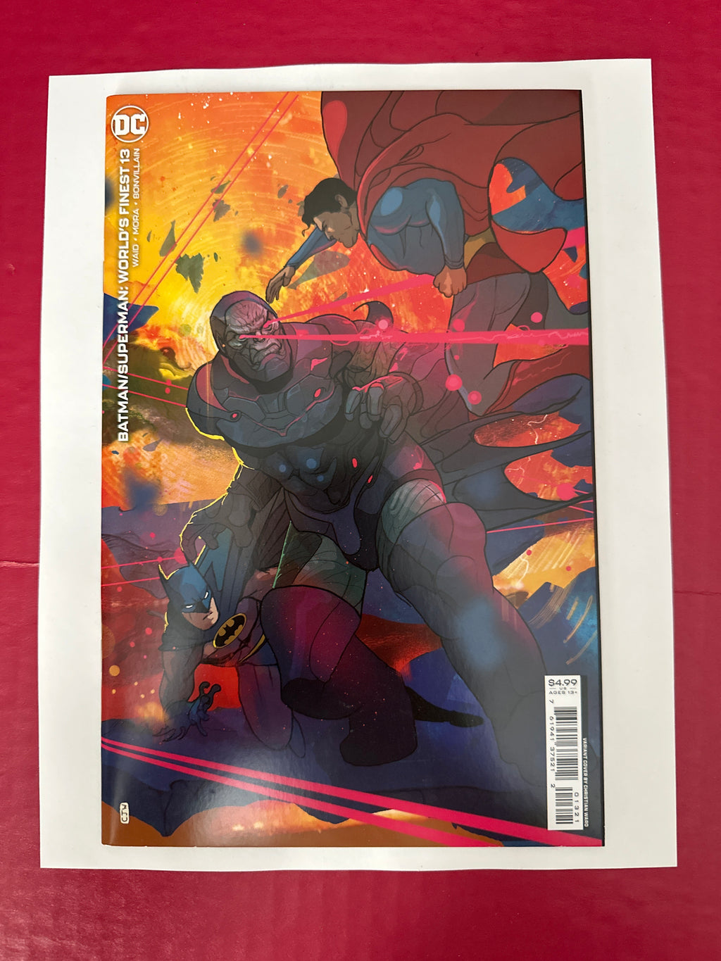 Batman / Superman: World's Finest #13B (DC Comics 2023) Christian Ward Variant by Ugly Monkey Comics