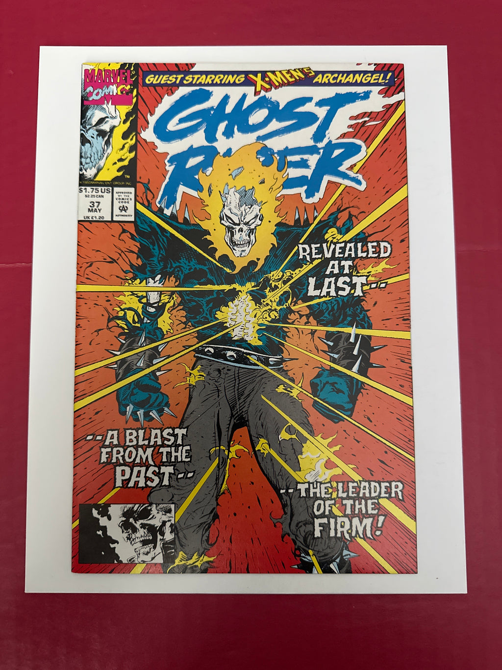 Ghost Rider, Vol. 2 (1990-1998) #37A (Marvel Comics 1993) by Ugly Monkey Comics