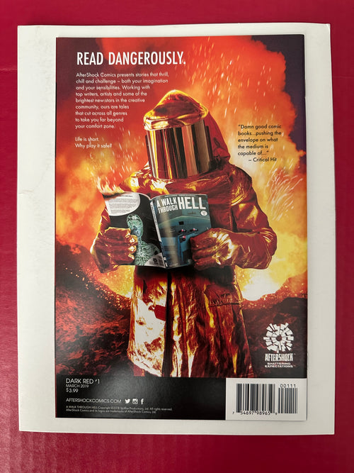 Dark Red, Vol. 1 #1 (2019) Aaron Campbell Cover KEY by Ugly Monkey Comics
