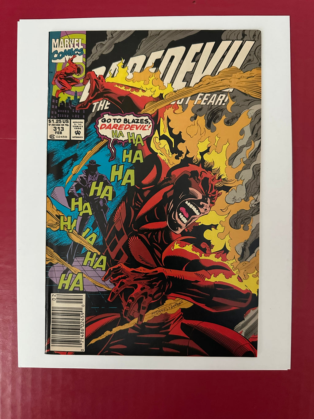 Daredevil, Vol. 1 #313B (1993) Newstand by Ugly Monkey Comics