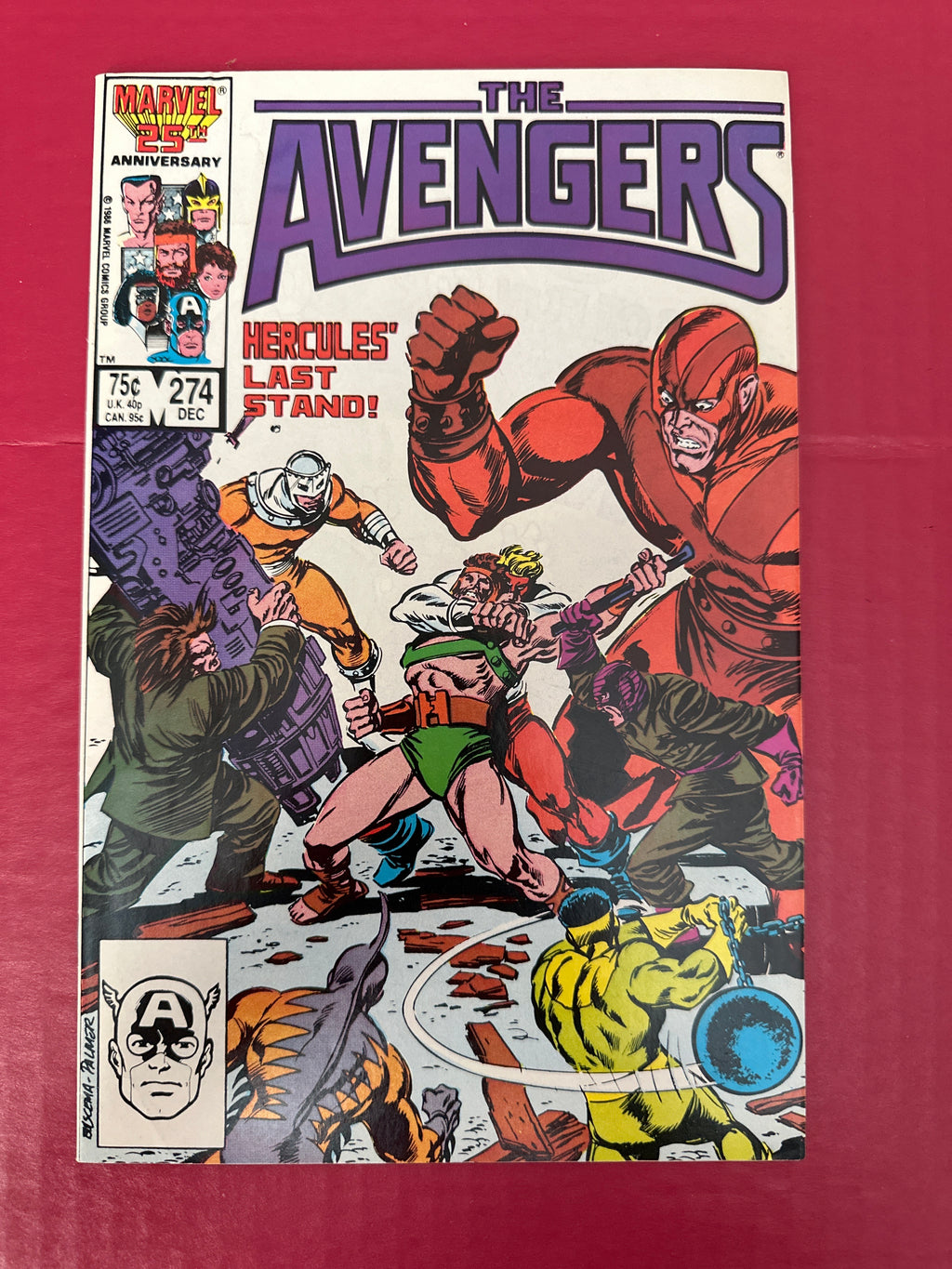 The Avengers, Vol. 1 #274A (Marvel Comics 1986) by Ugly Monkey Comics