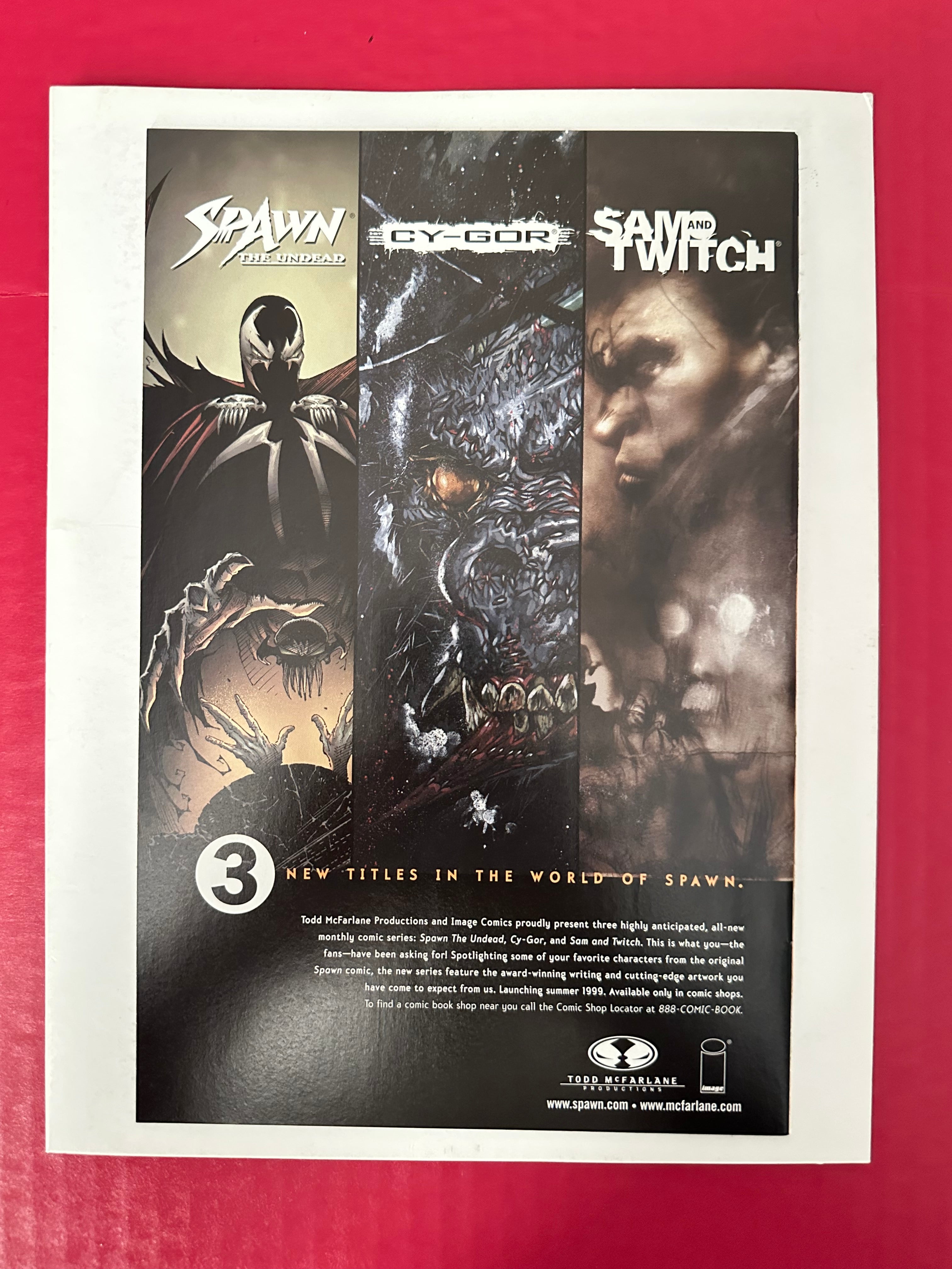 Spawn: The Dark Ages #7 (1999) by Ugly Monkey Comics