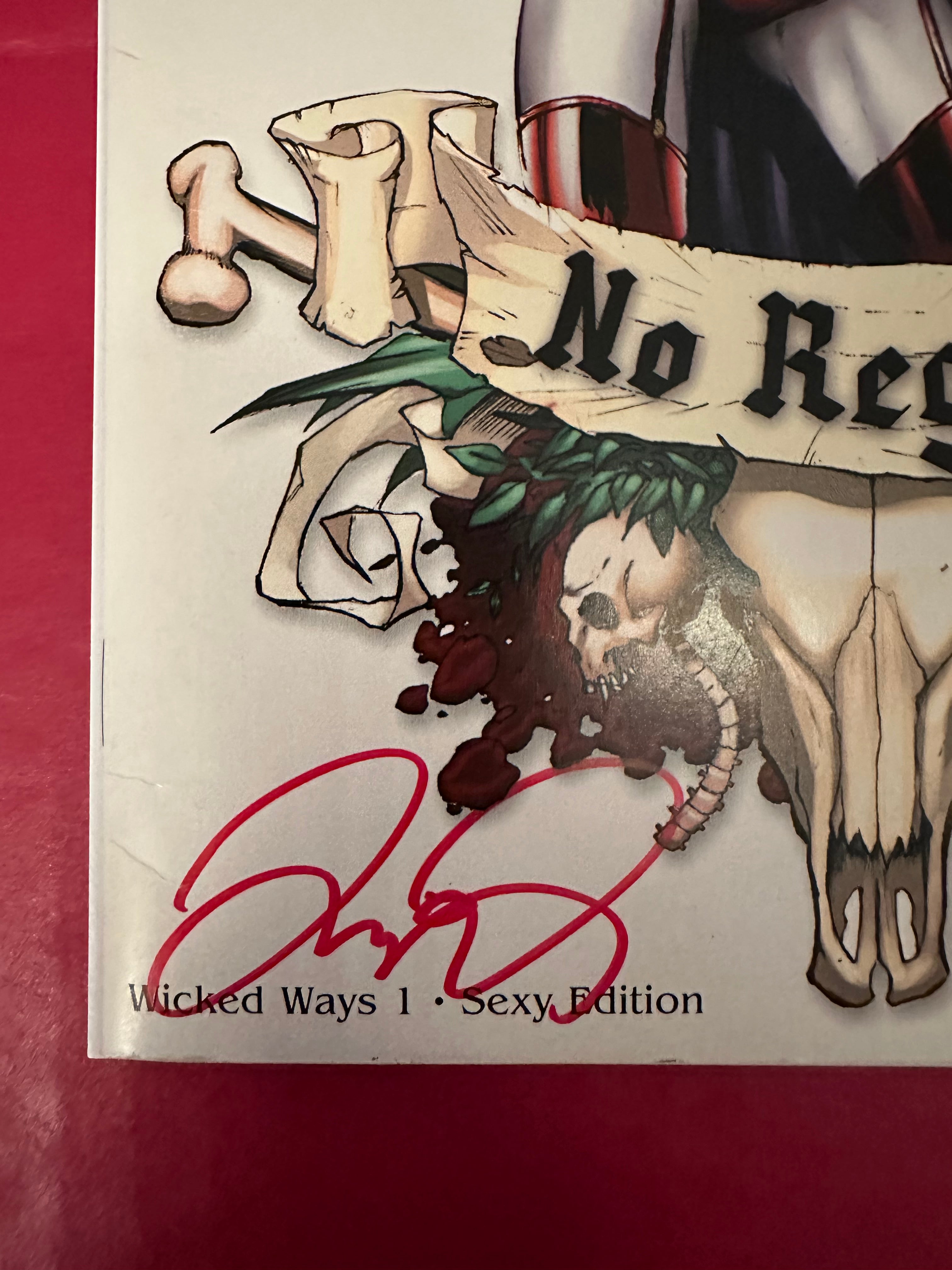 Lady Death: Wicked Ways (Tales Told) #1 (2013) Sexy Edition Limited Edition 5/69 Signed by Mike DeBalfo