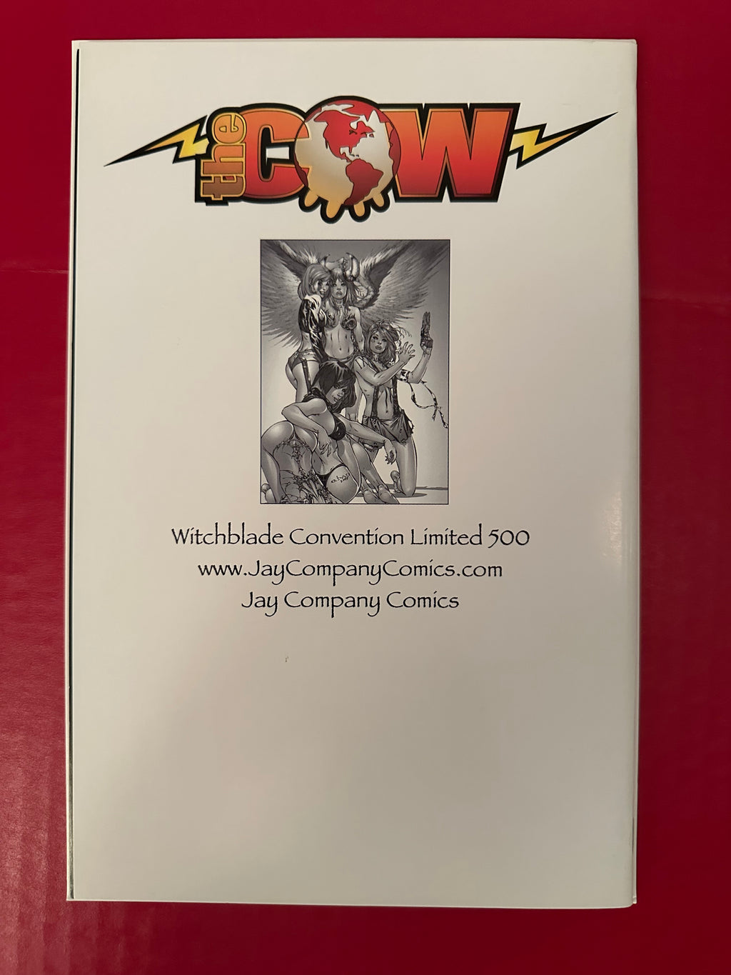 Witchblade, Vol. 1 #75 (2003) limited to 500 and signed by Ugly Monkey Comics