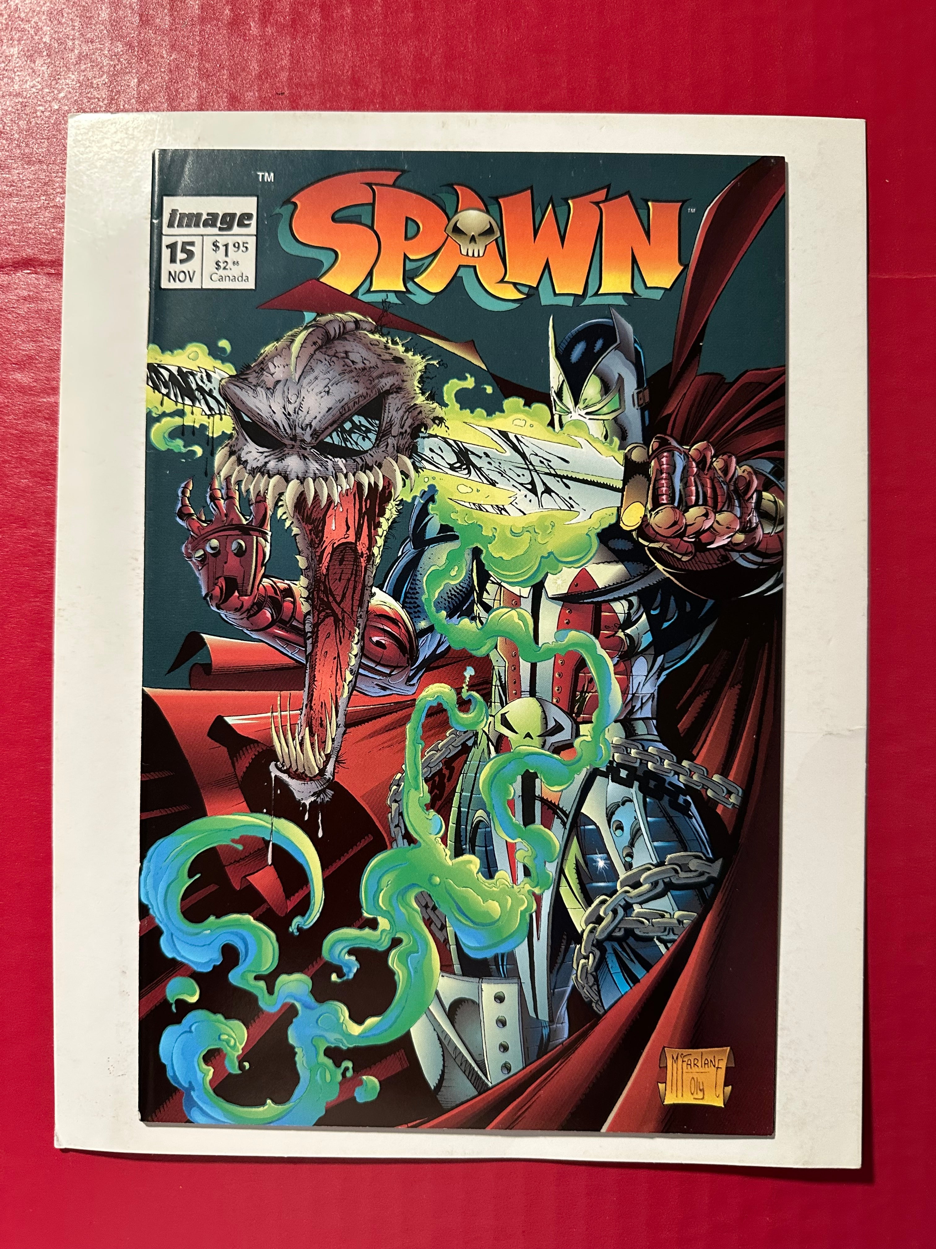 Spawn #15A (1993) Direct Edition by Ugly Monkey Comics