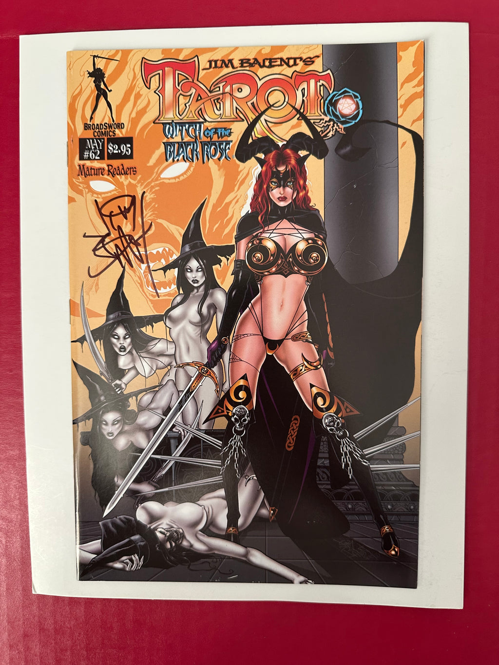Tarot: Witch of the Black Rose #62A (2010) Signed by Jim Balent by Ugly Monkey Comics