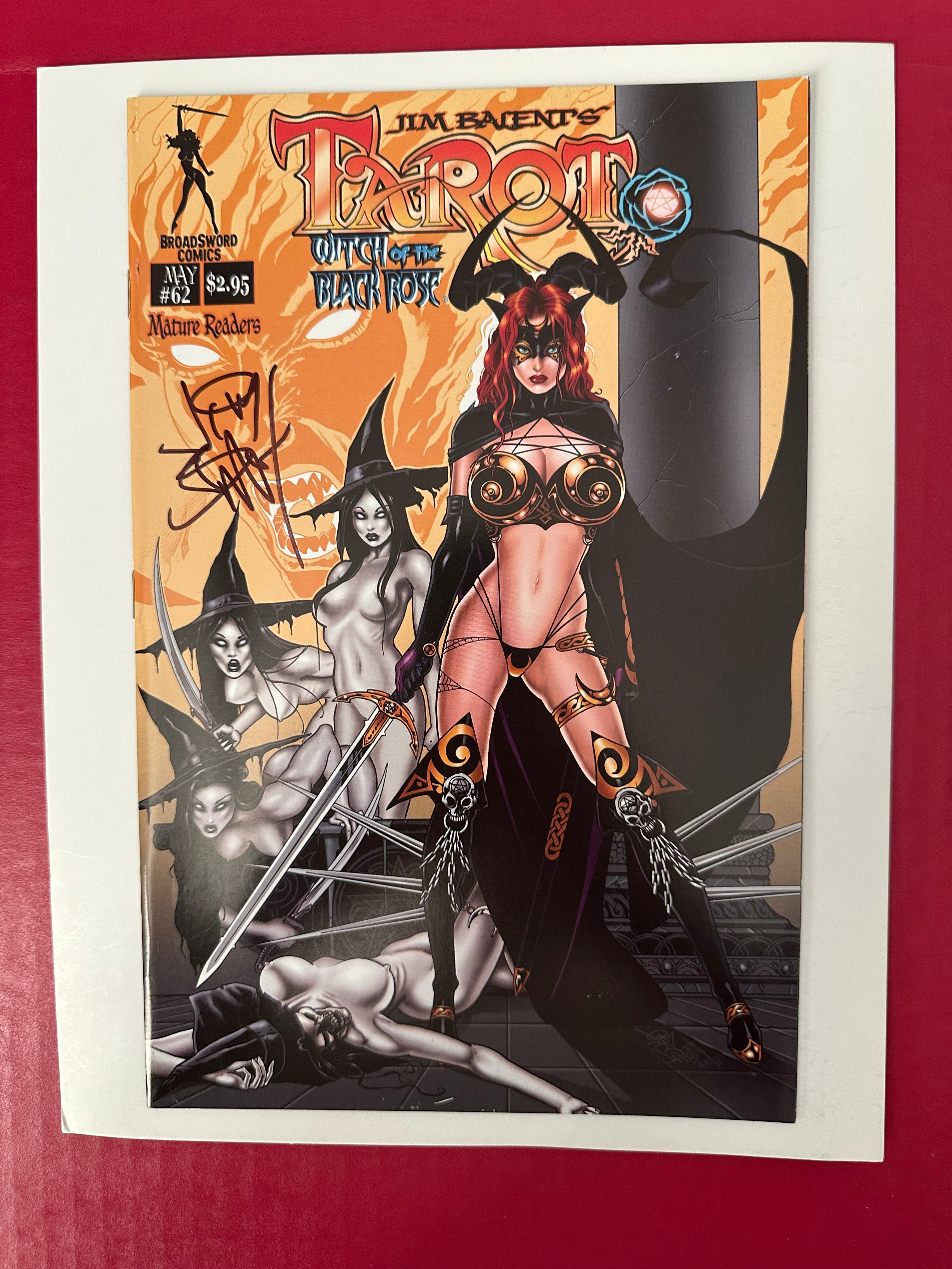 Tarot: Witch of the Black Rose #62A (2010) Signed by Jim Balent by Ugly Monkey Comics