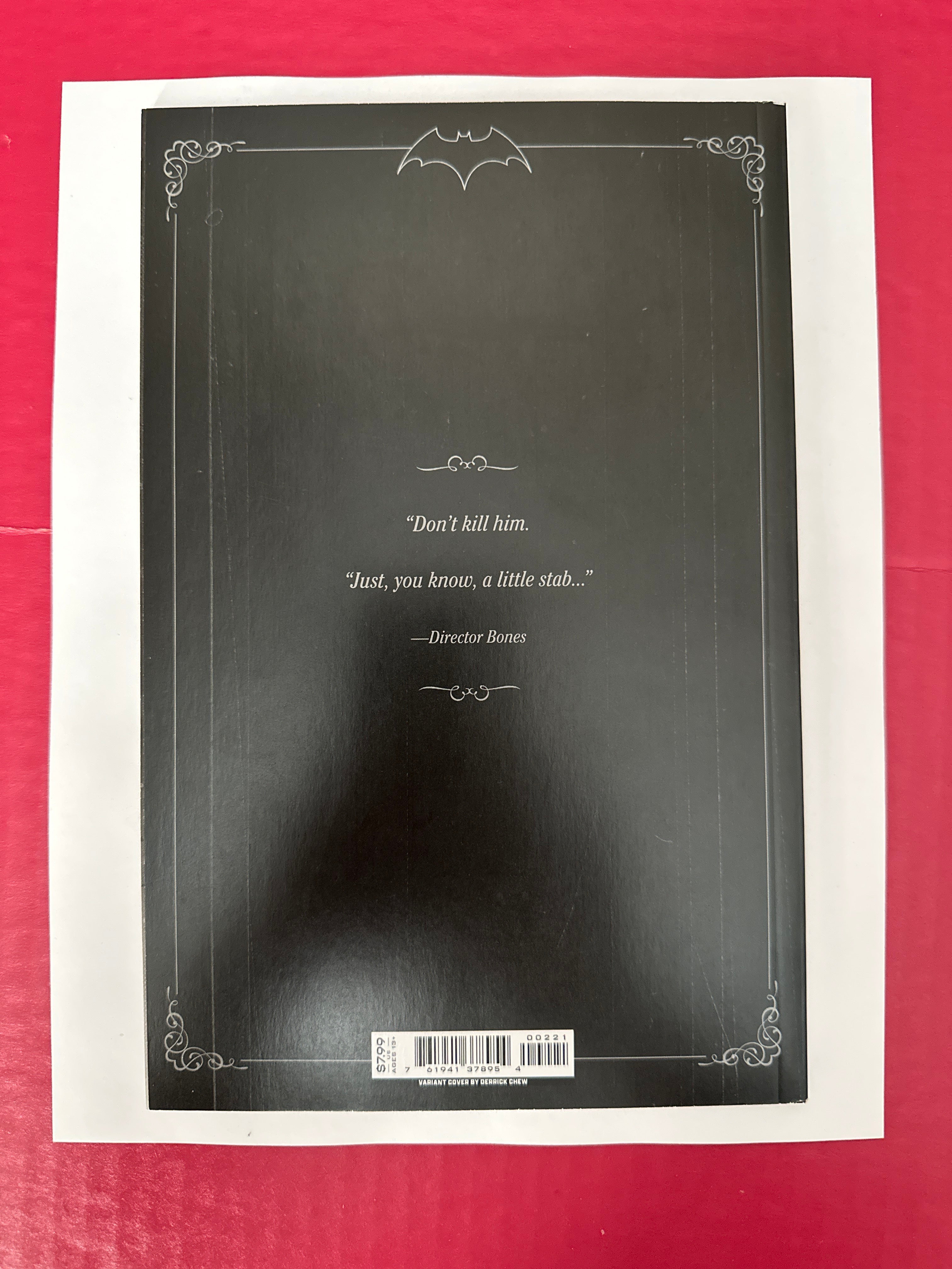 Batman: The Brave and the Bold, Vol. 2 #2B (DC Comics 2023) Derrick Chew Variant by Ugly Monkey Comics