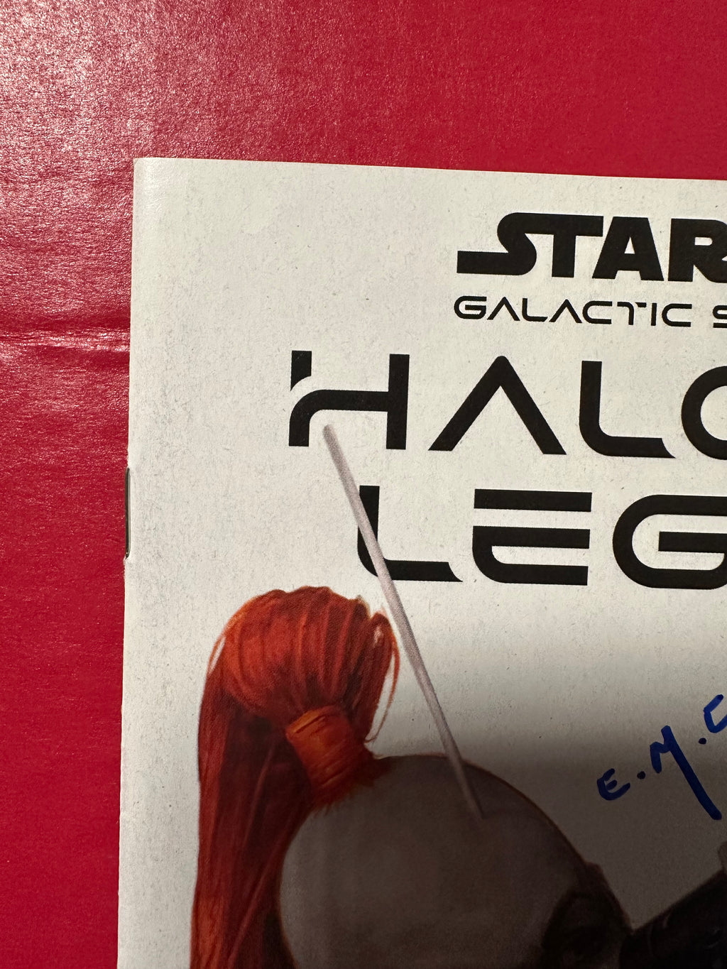 Star Wars: Halcyon Legacy #2 (2022) Signed Cover Artist E.M. Gist