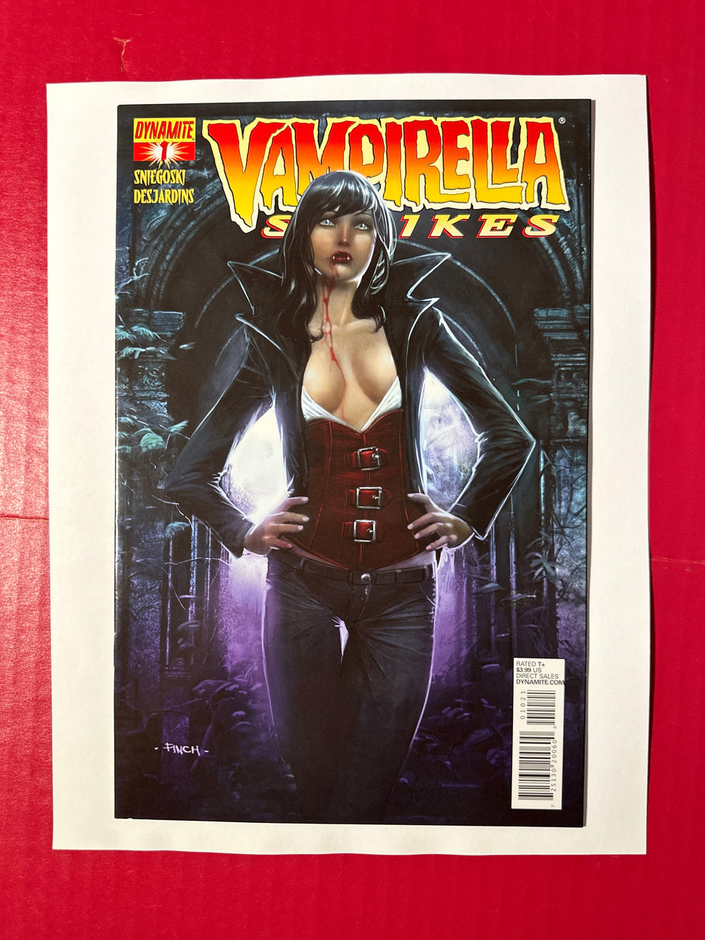 Vampirella Strikes, Vol. 2 #1B (Dynamite Entertainment 2013) David Finch Cover by Ugly Monkey Comics