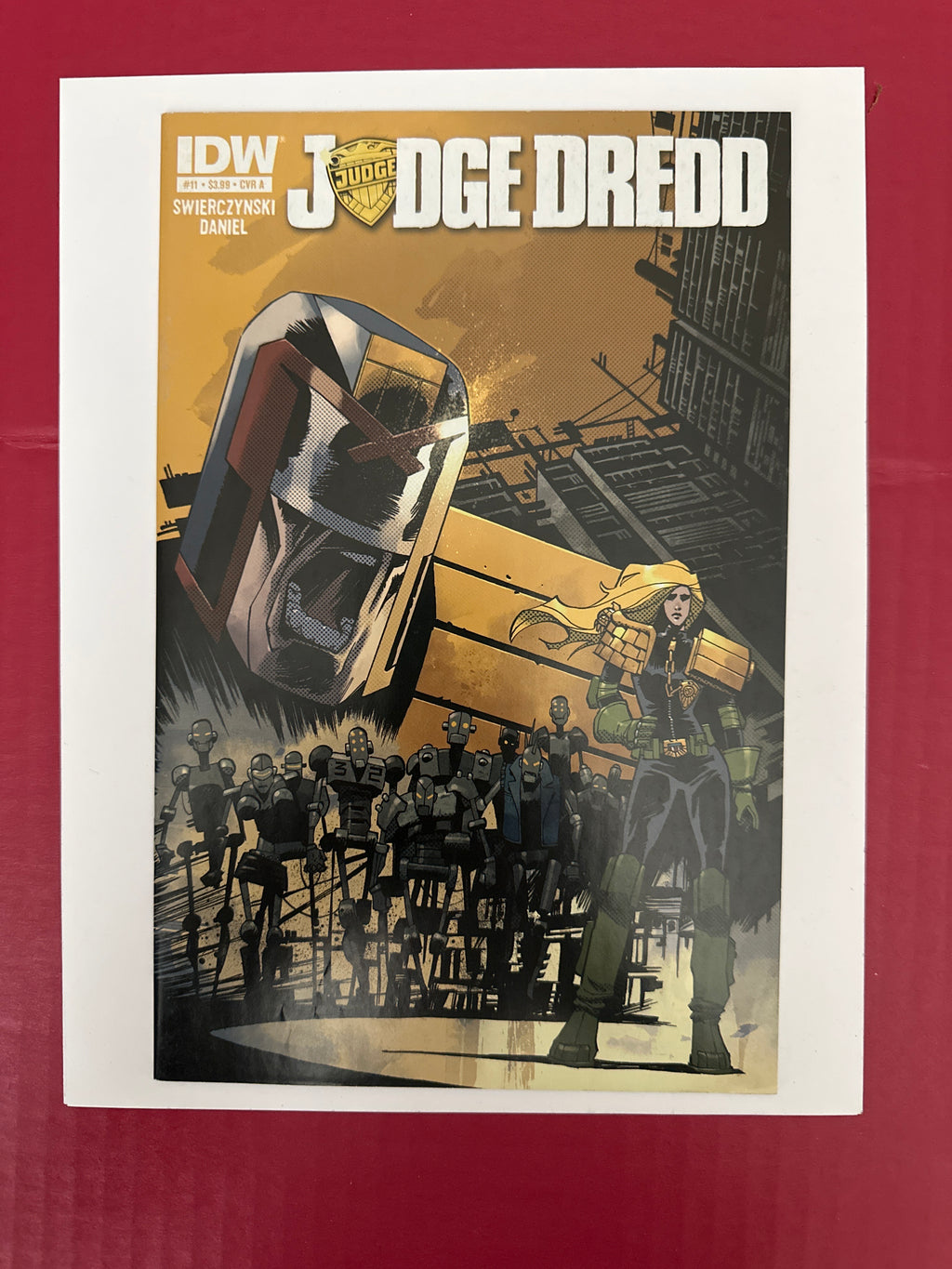 Judge Dredd, Vol. 4 #11A (IDW Publishing 2013) by Ugly Monkey Comics