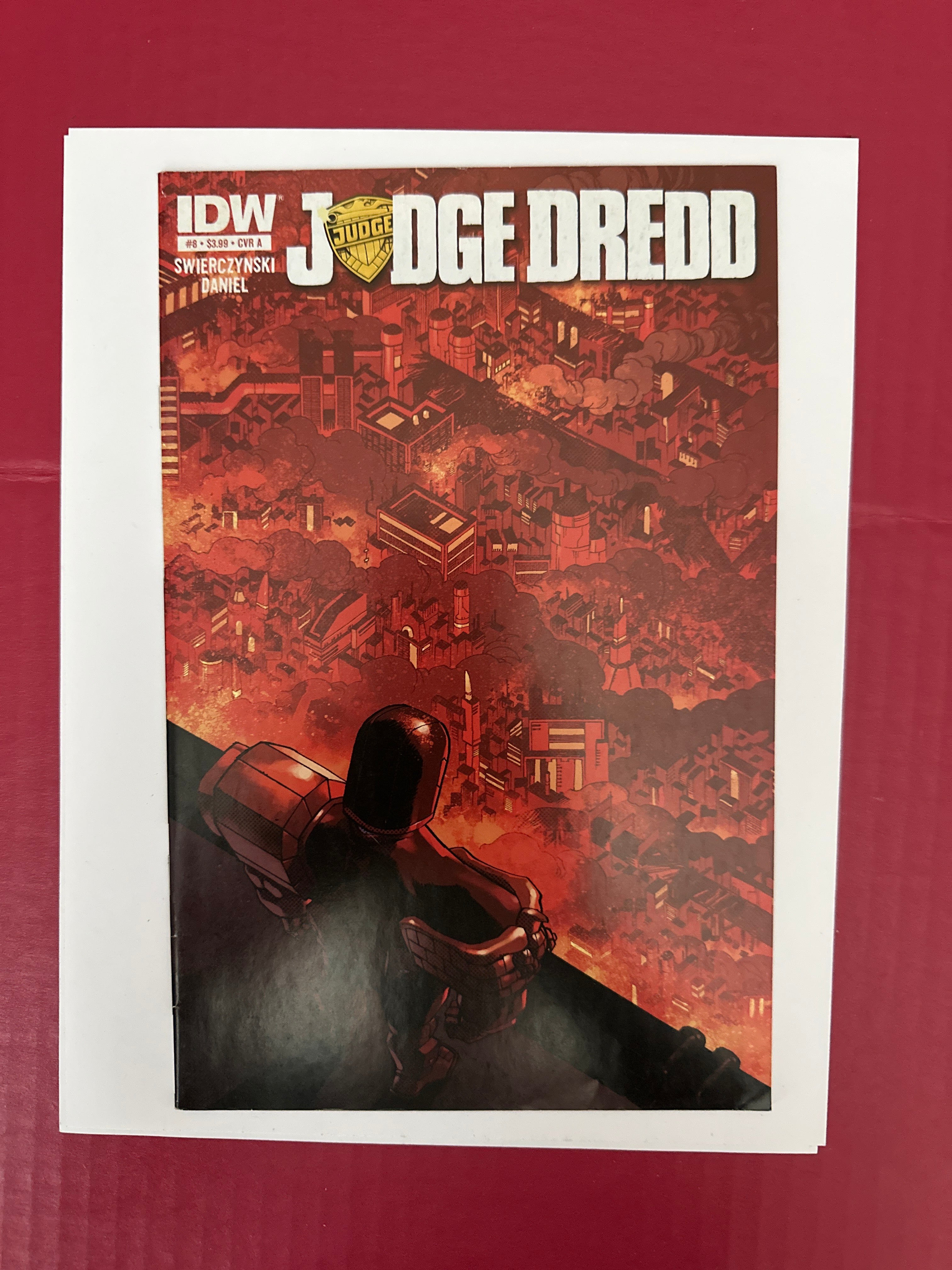 Judge Dredd, Vol. 4 #8A (IDW Publishing 2013) by Ugly Monkey Comics