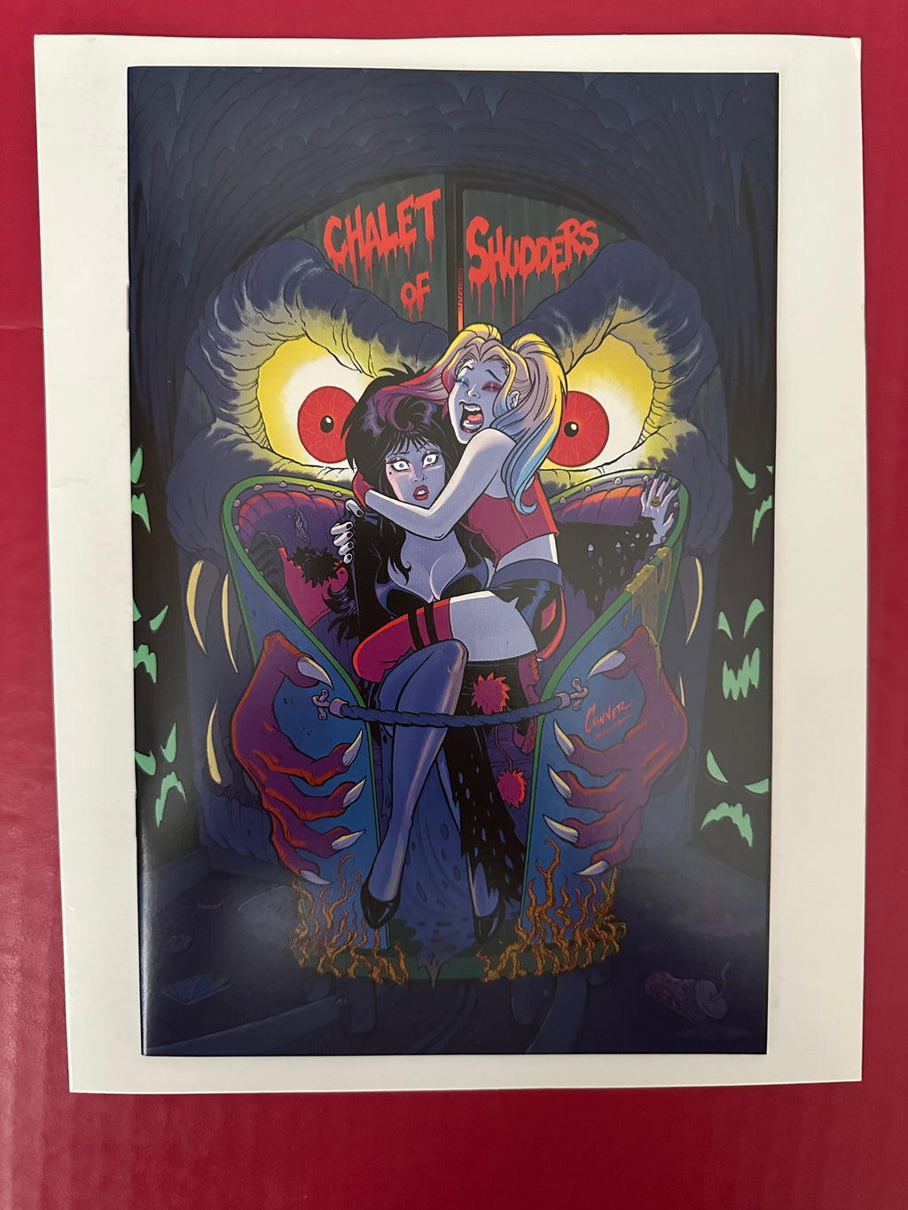 Harley Quinn X Elvira Amanda Conner Incentive Virgin Variant (1:50)