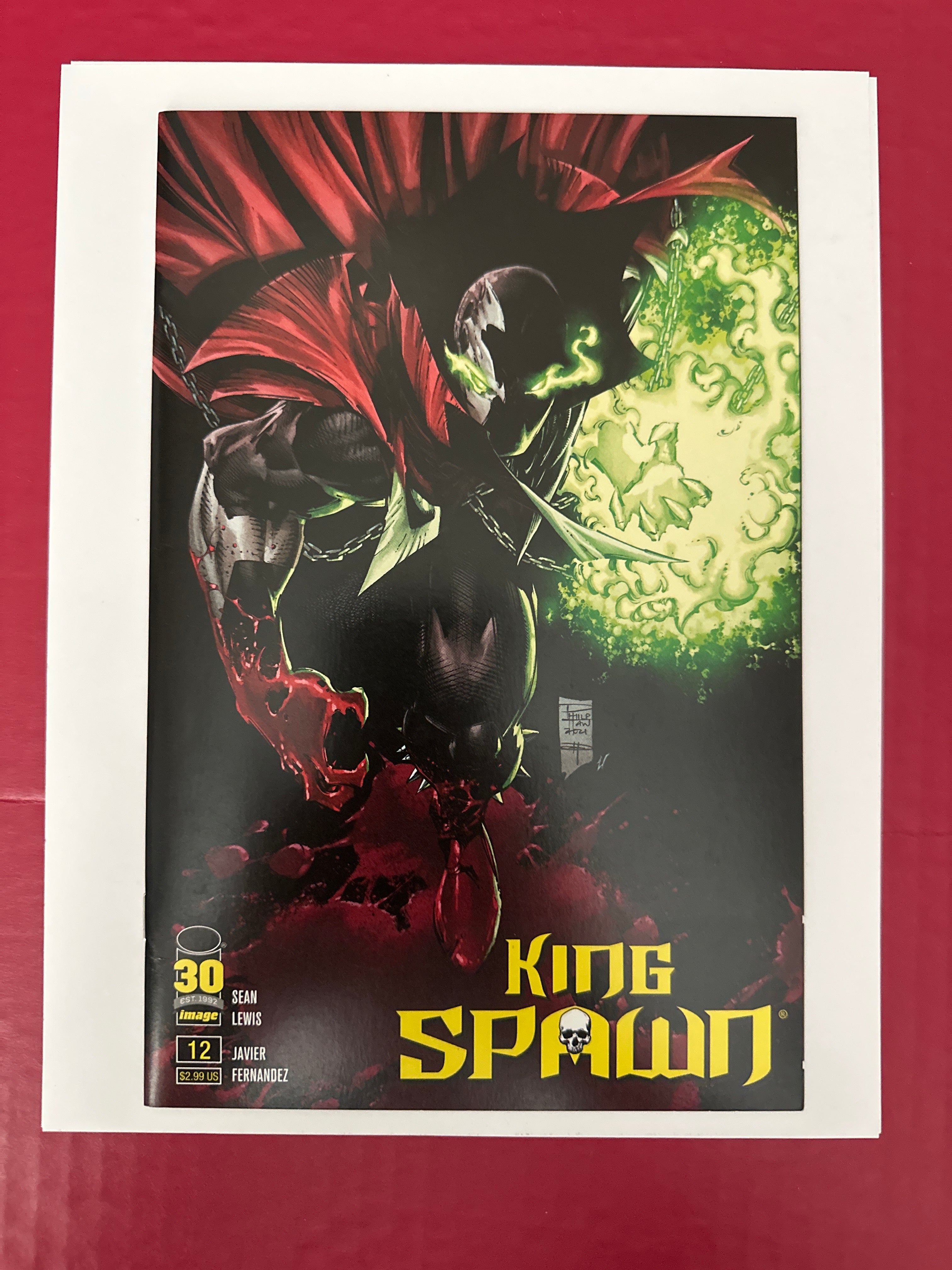 King Spawn #12A (2022) by Ugly Monkey Comics