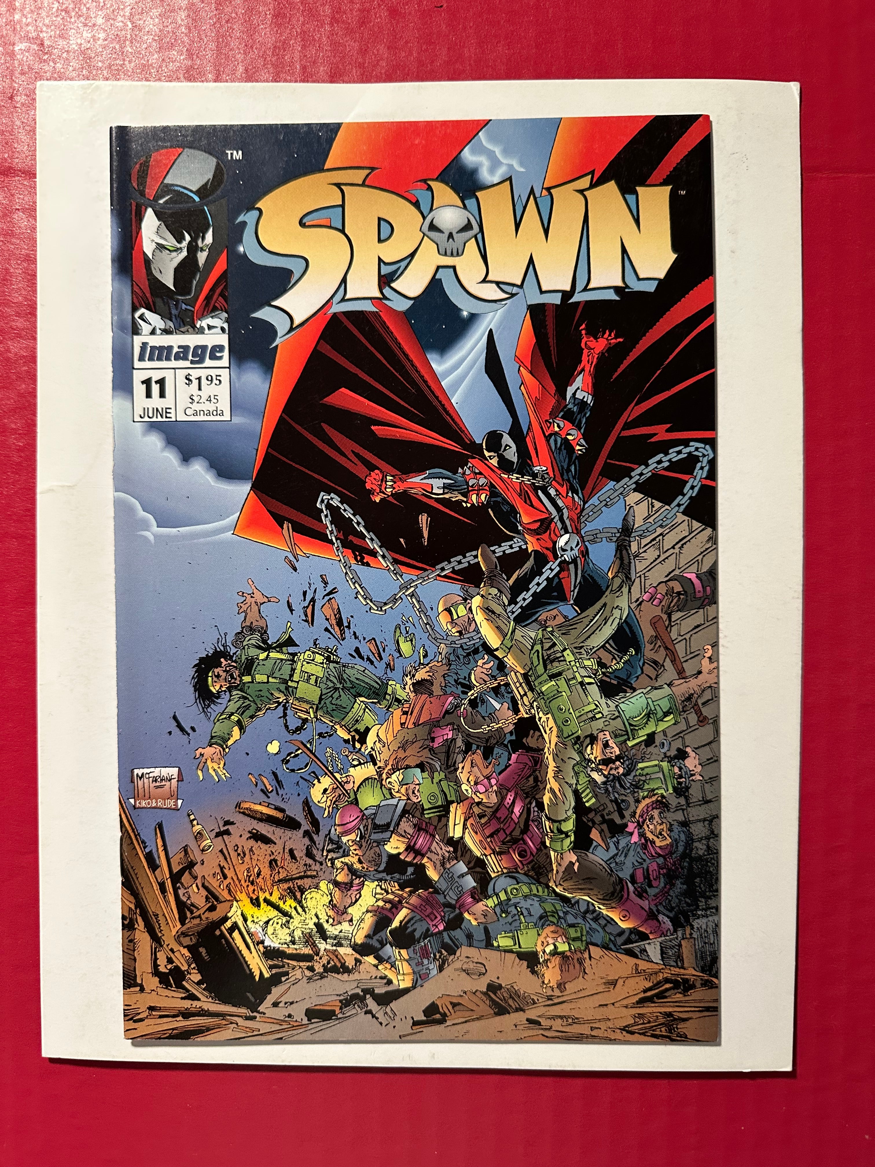 Spawn #11A (1993) 1st app. Bobby & Bootsy by Ugly Monkey Comics