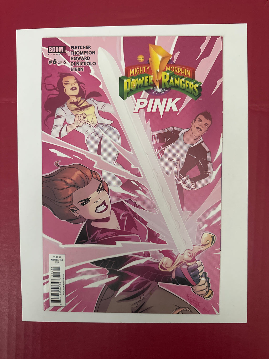 Mighty Morphin Power Rangers: Pink #6A (Boom! Studios 2017) by Ugly Monkey Comics