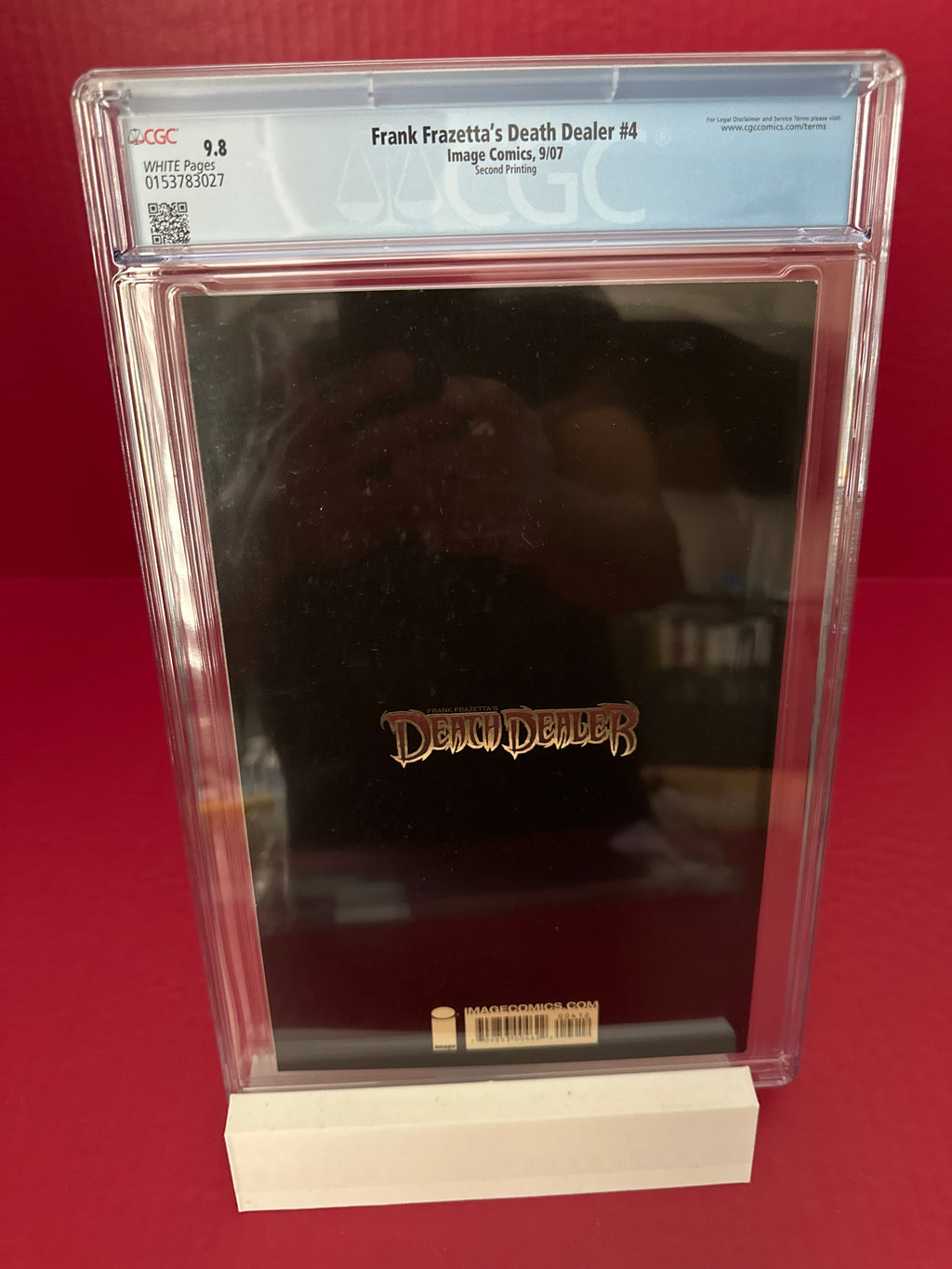 Frank Frazetta's Death Dealer #4 (Image Comics 2007) Gold Logo Edition CGC 9.8 by Ugly Monkey Comics