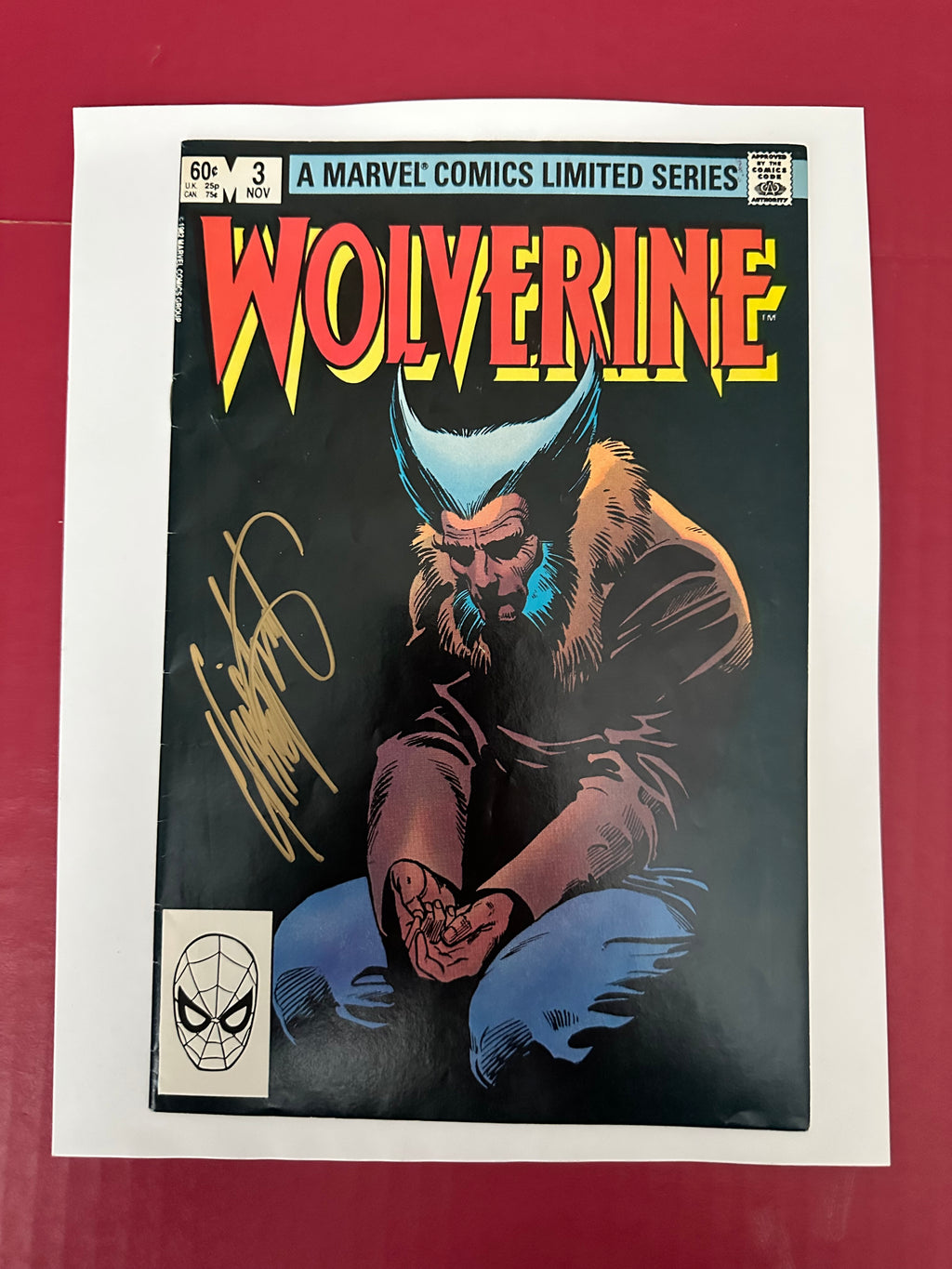 Wolverine, Vol. 1 #3 (Marvel Comics 1982) Key Deaths Signed by Chris Claremont by Ugly Monkey Comics