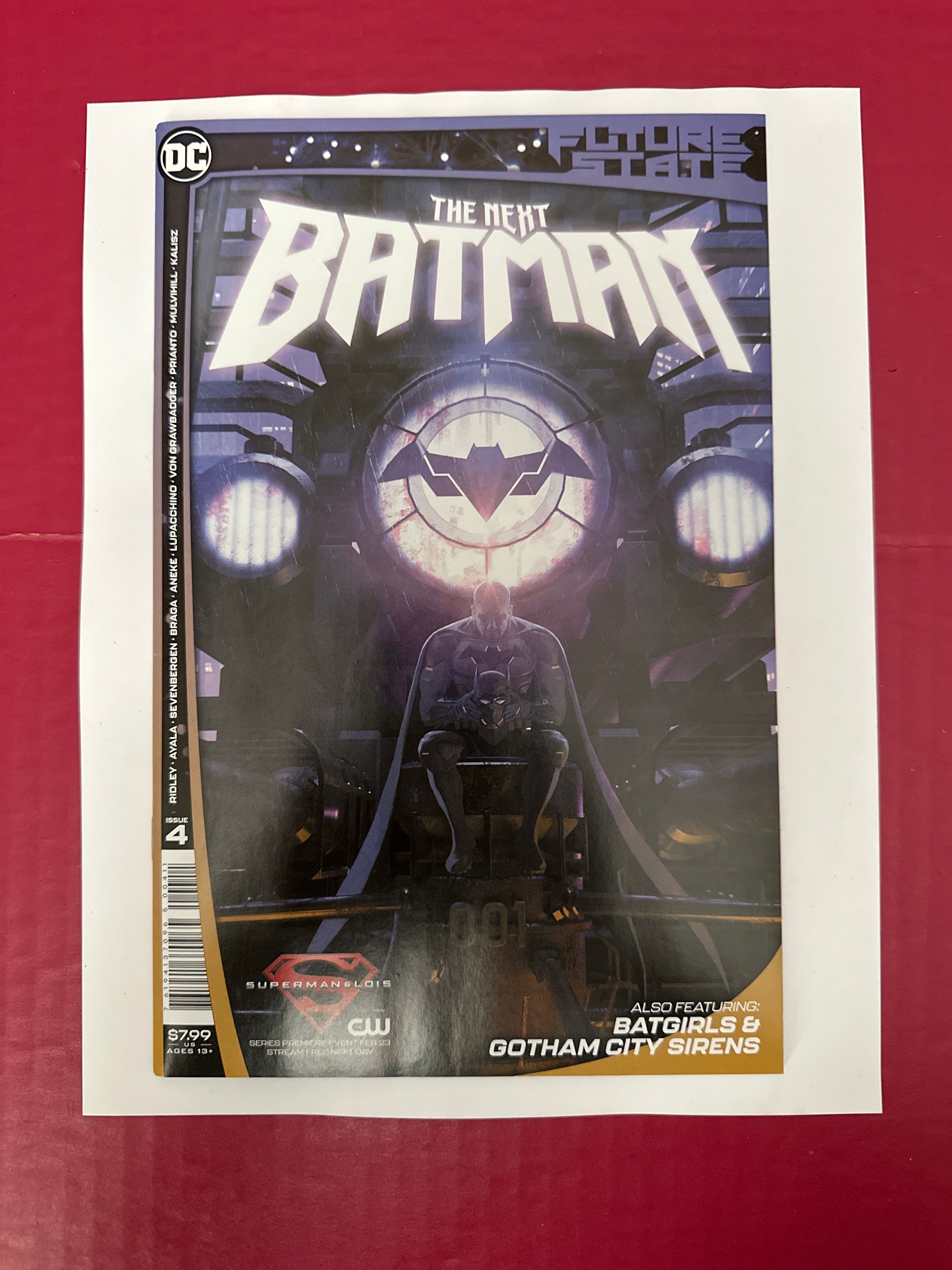 Future State: The Next Batman #4A (DC Comics 2021) by Ugly Monkey Comics