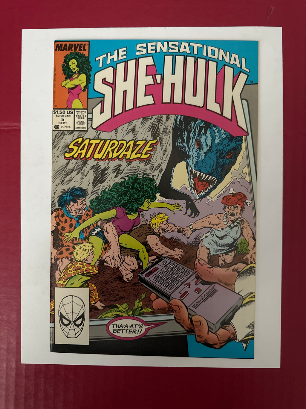 The Sensational She-Hulk #5A (Marvel Comics 1989) Direct Edition by Ugly Monkey Comics