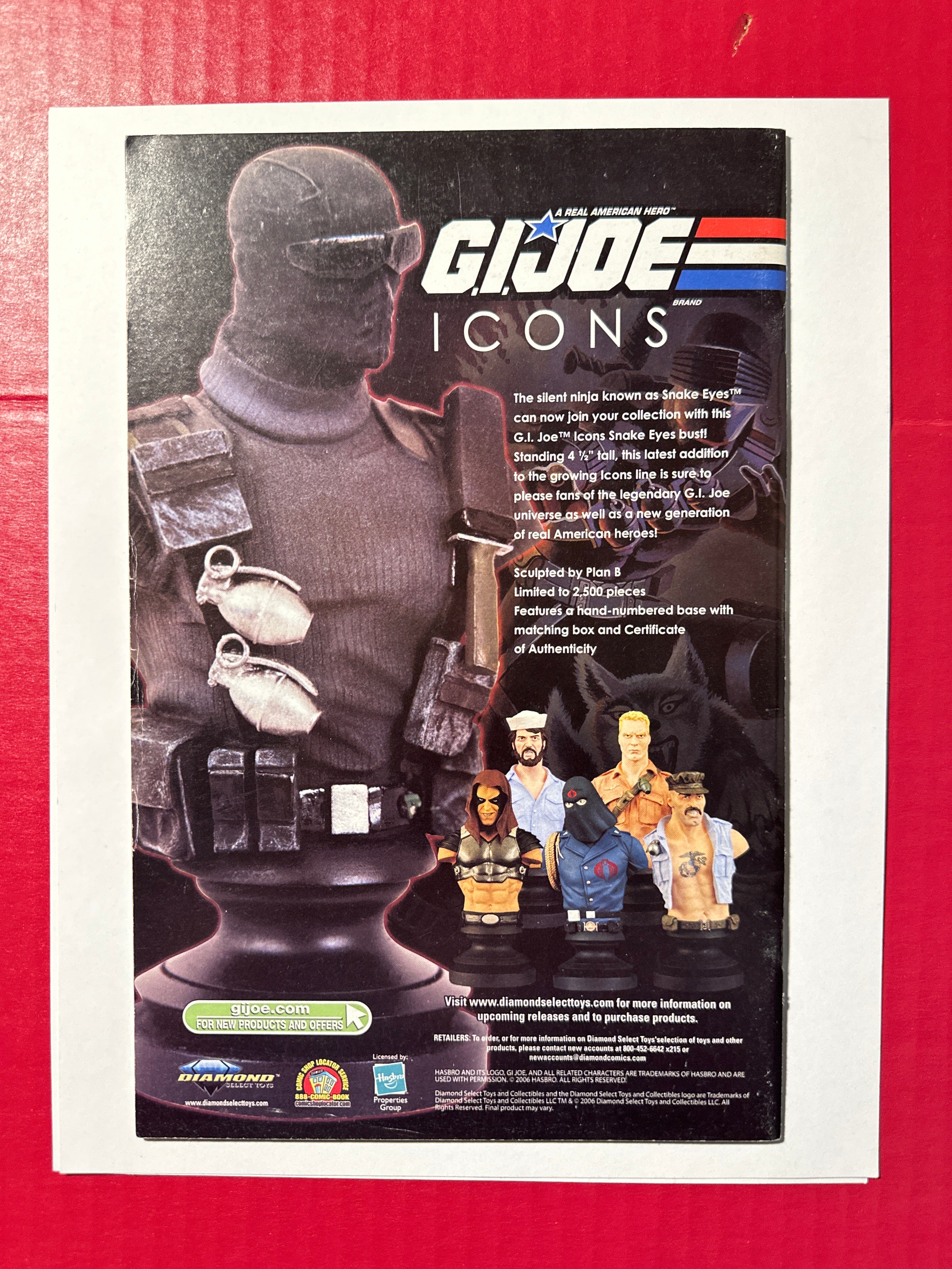 G.I. Joe Special Missions: Brazil #1A (Devil's Due Publishing 2007) by Ugly Monkey Comics