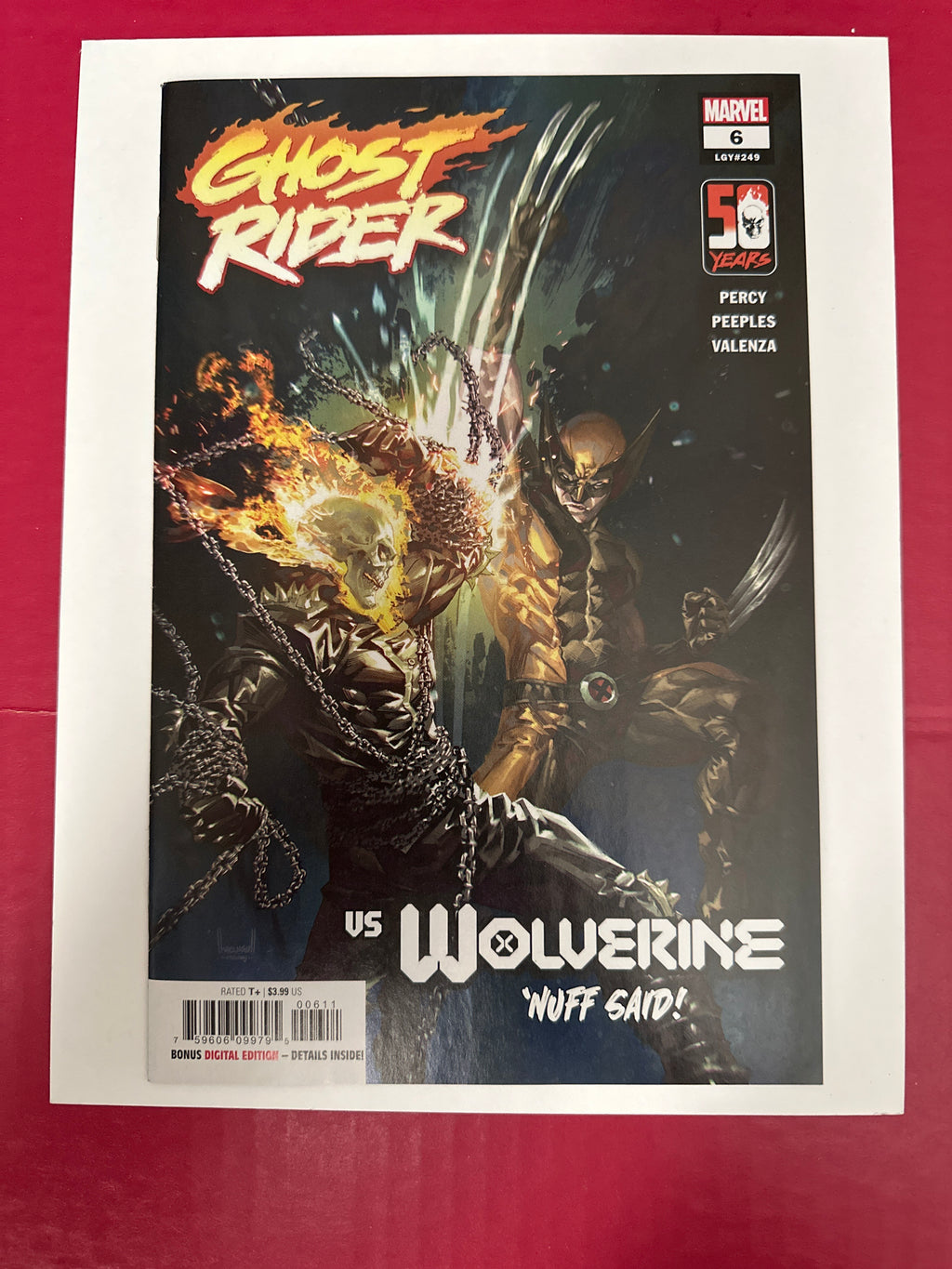 Ghost Rider, Vol. 9 #6A (Marvel Comics 2022) by Ugly Monkey Comics