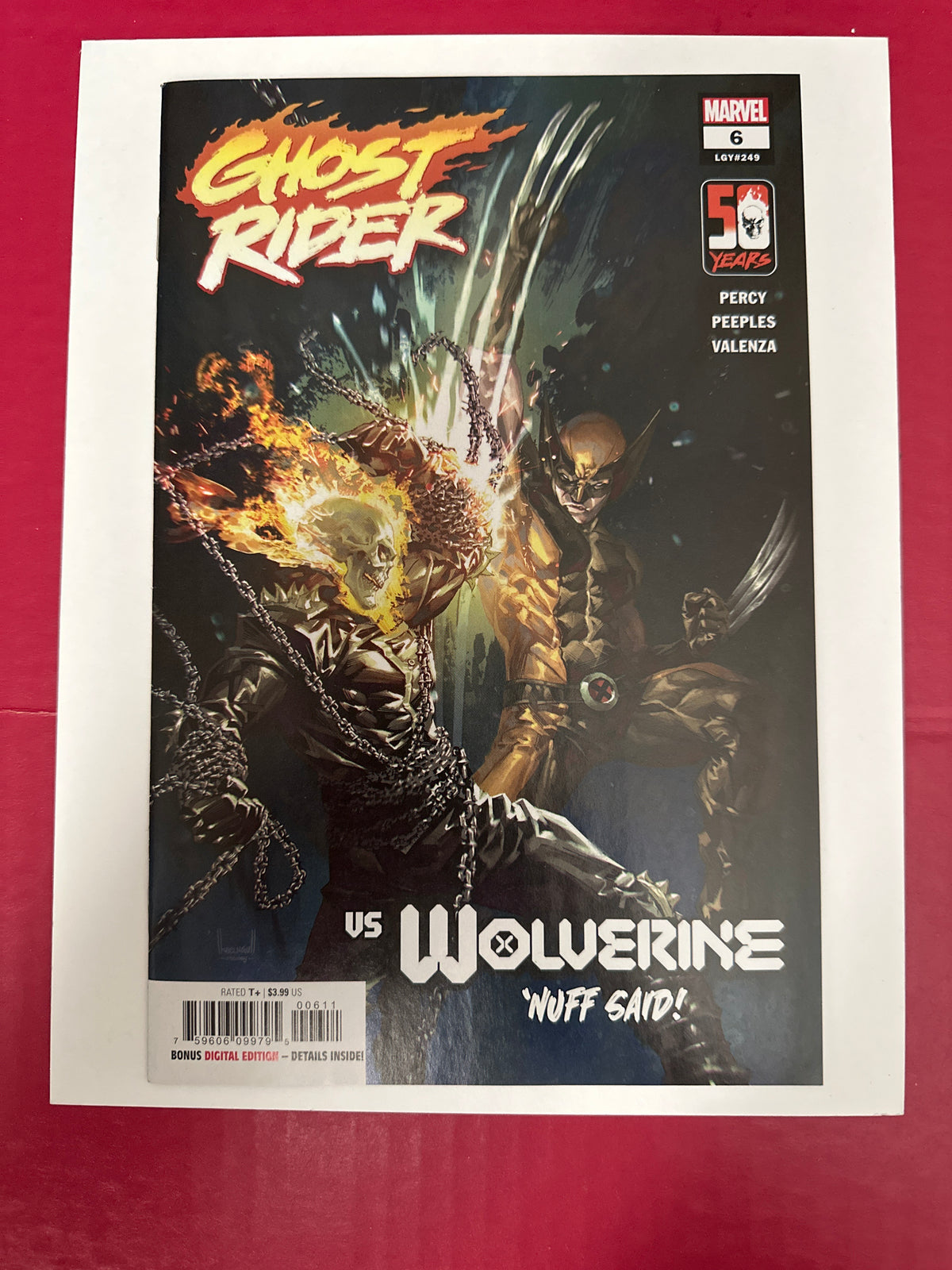 Ghost Rider, Vol. 9 #6A (Marvel Comics 2022) by Ugly Monkey Comics