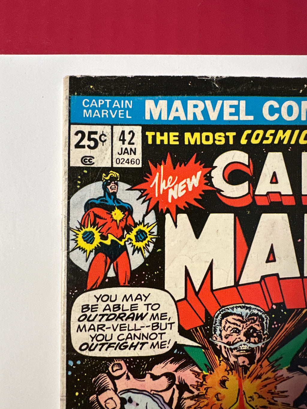Captain Marvel (Marvel 1976) #42 by Ugly Monkey Comics