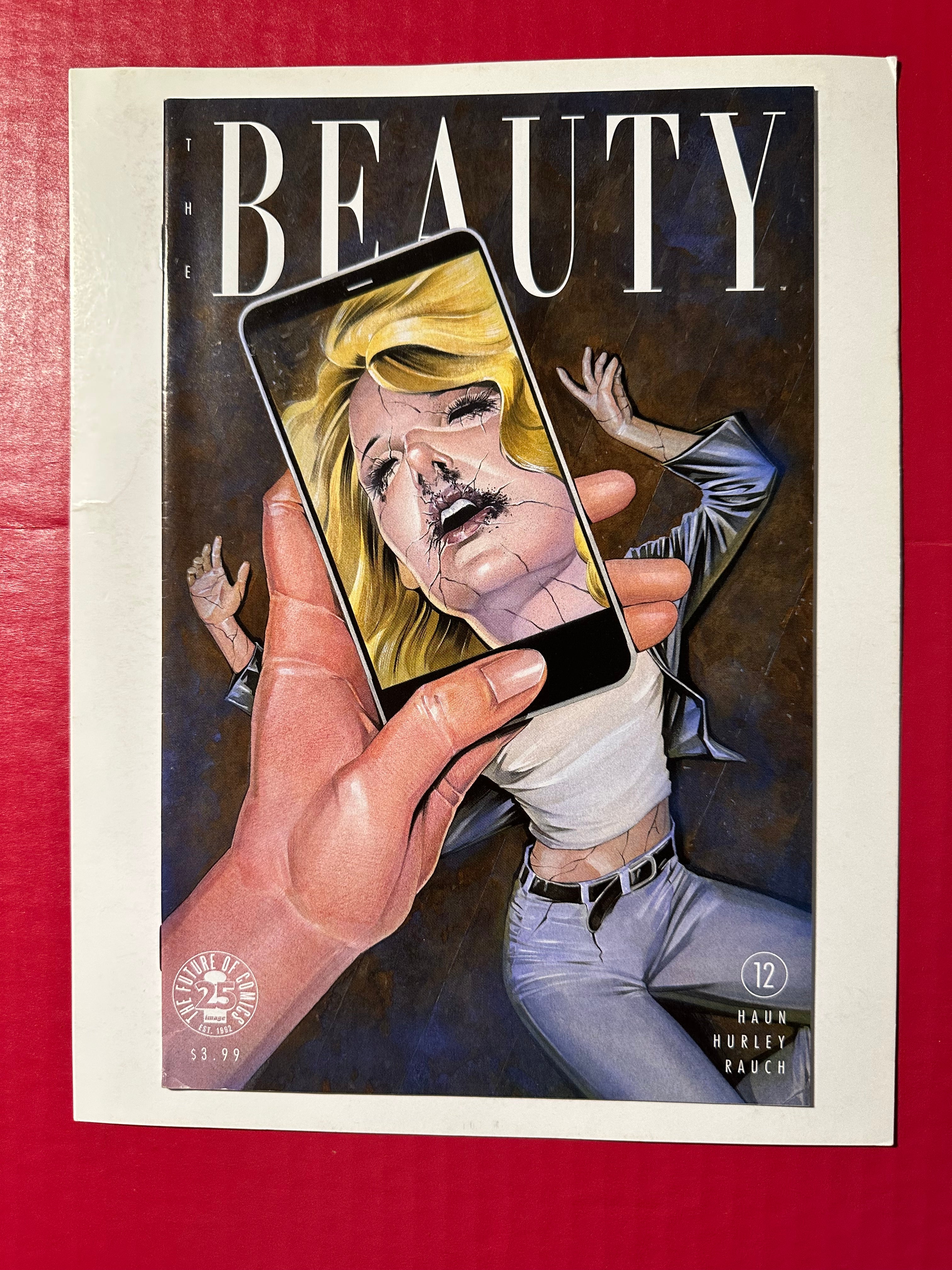 The Beauty #12B (2017) Yunfan Zhou Cover by Ugly Monkey Comics