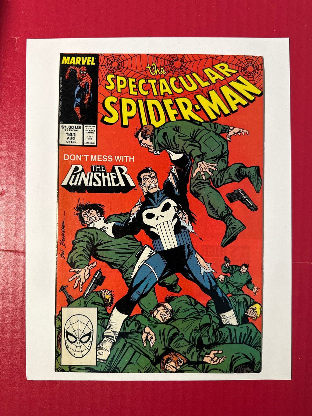 The Spectacular Spider-Man, Vol. 1 #141 (Marvel Comics 1988) Direct Edition by Ugly Monkey Comics