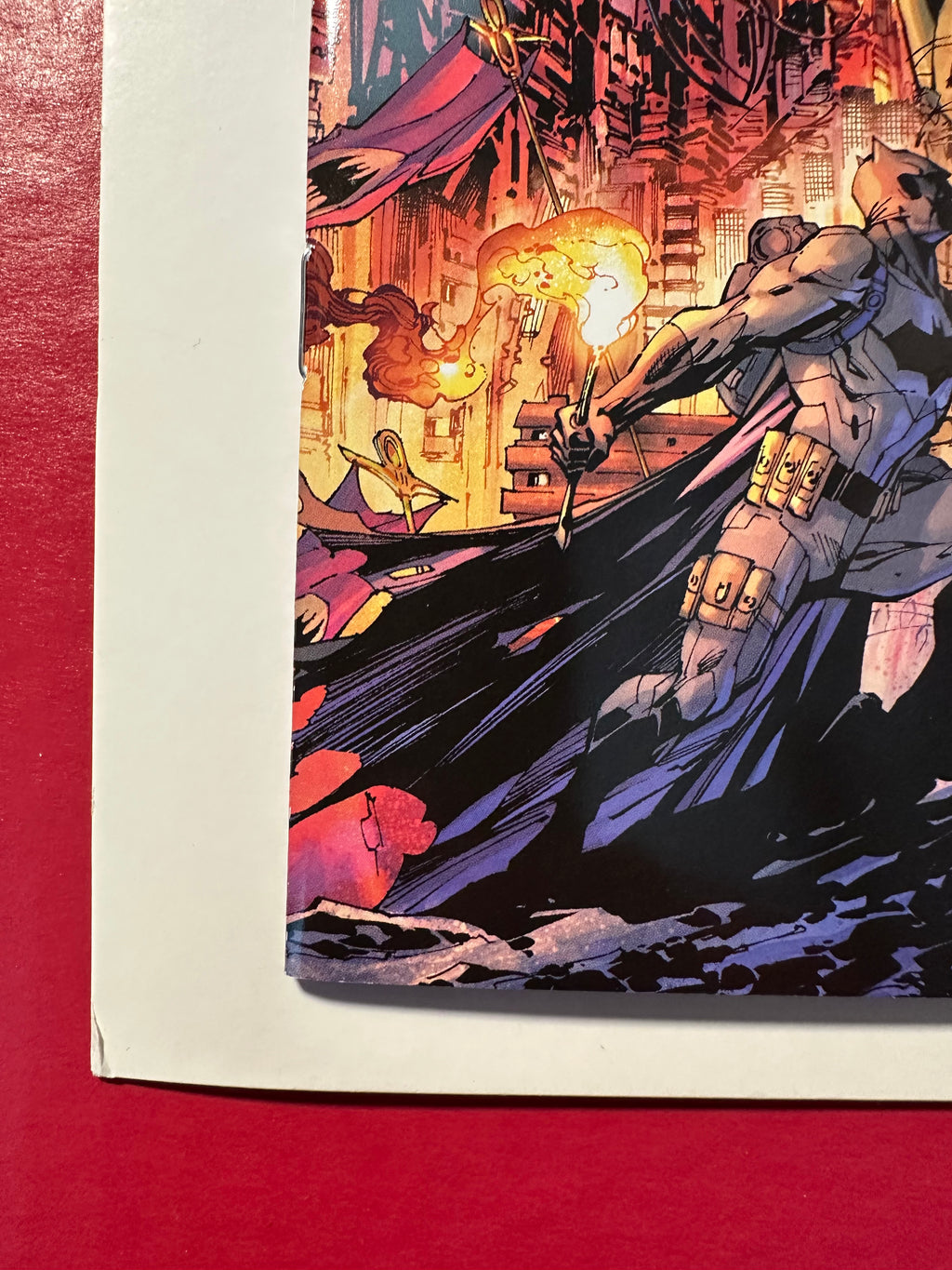 Dark Days: The Forge #1 (2017) Regular Jim Lee & Scott Williams Metal Foil Cover Key Signed by Ugly Monkey Comics