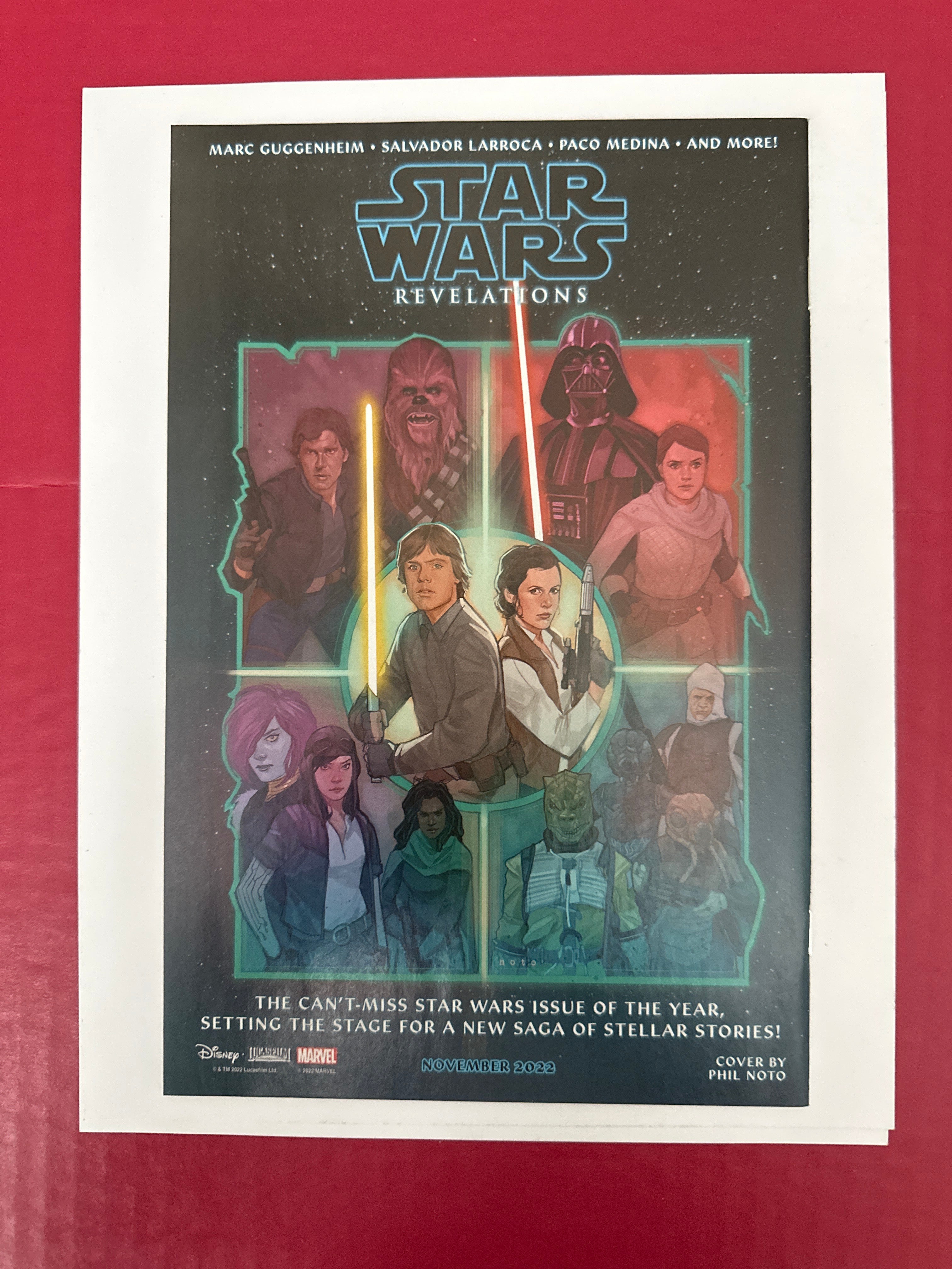 Star Wars Vol 3 #28 Marvel Comics 2021 Darth Vader Luke Skywalker by Ugly Monkey Comics