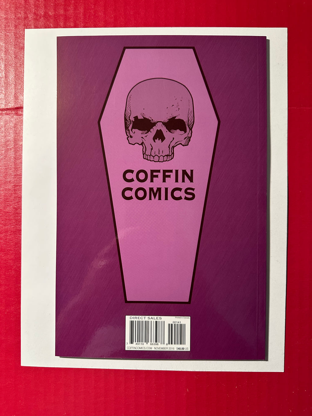 Lady Death: Extinction Express #1D (Coffin Comics 2016) Sabine Rich Naughty Variant by Ugly Monkey Comics