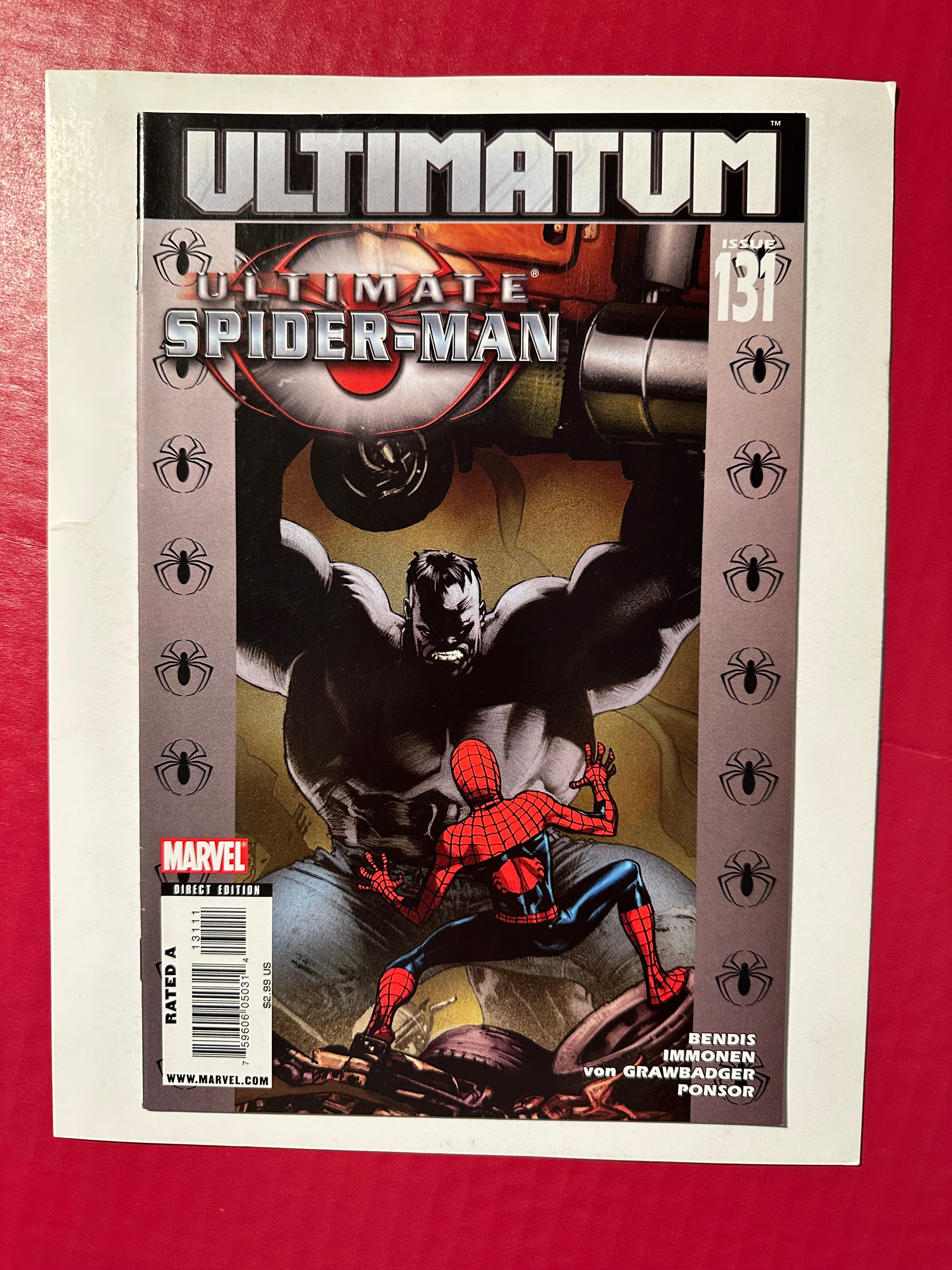 Ultimate Spider-Man #131A (2009) by Ugly Monkey Comics