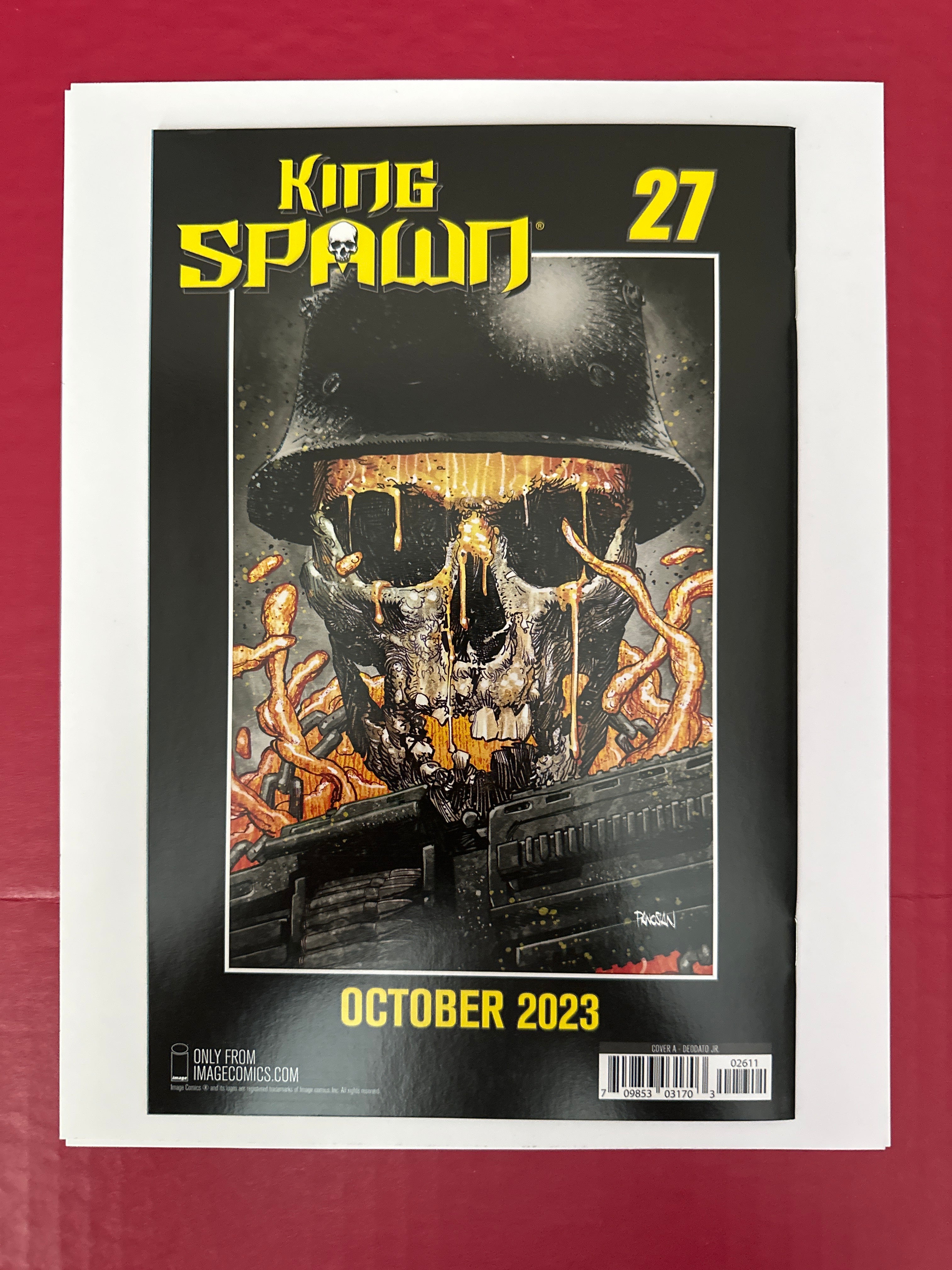King Spawn #26A (2023) by Ugly Monkey Comics